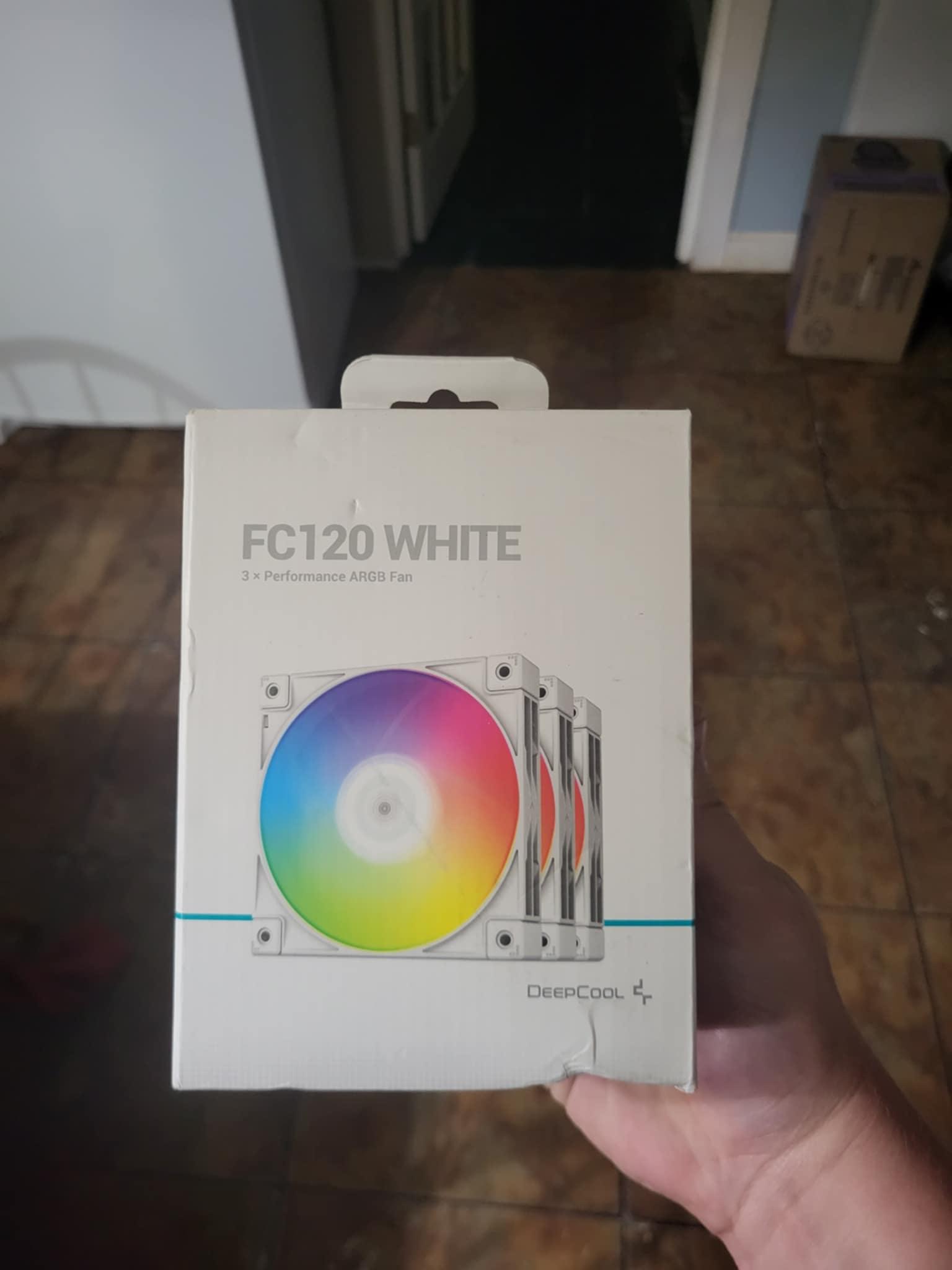 Deepcool FC120 White ARGB Fan 3-pack