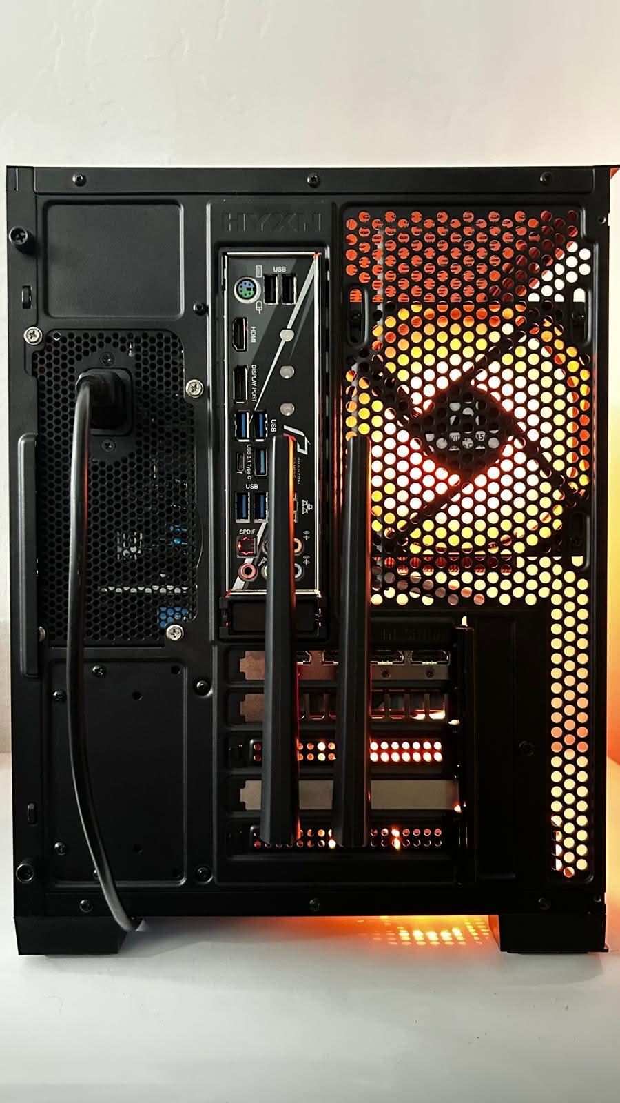 Gaming PC - RTX 5060, I5-9400F, 16GB DDR4, WIFI, BLUETOOTH, ARGB, BLACK, 1TB NVME SSD.