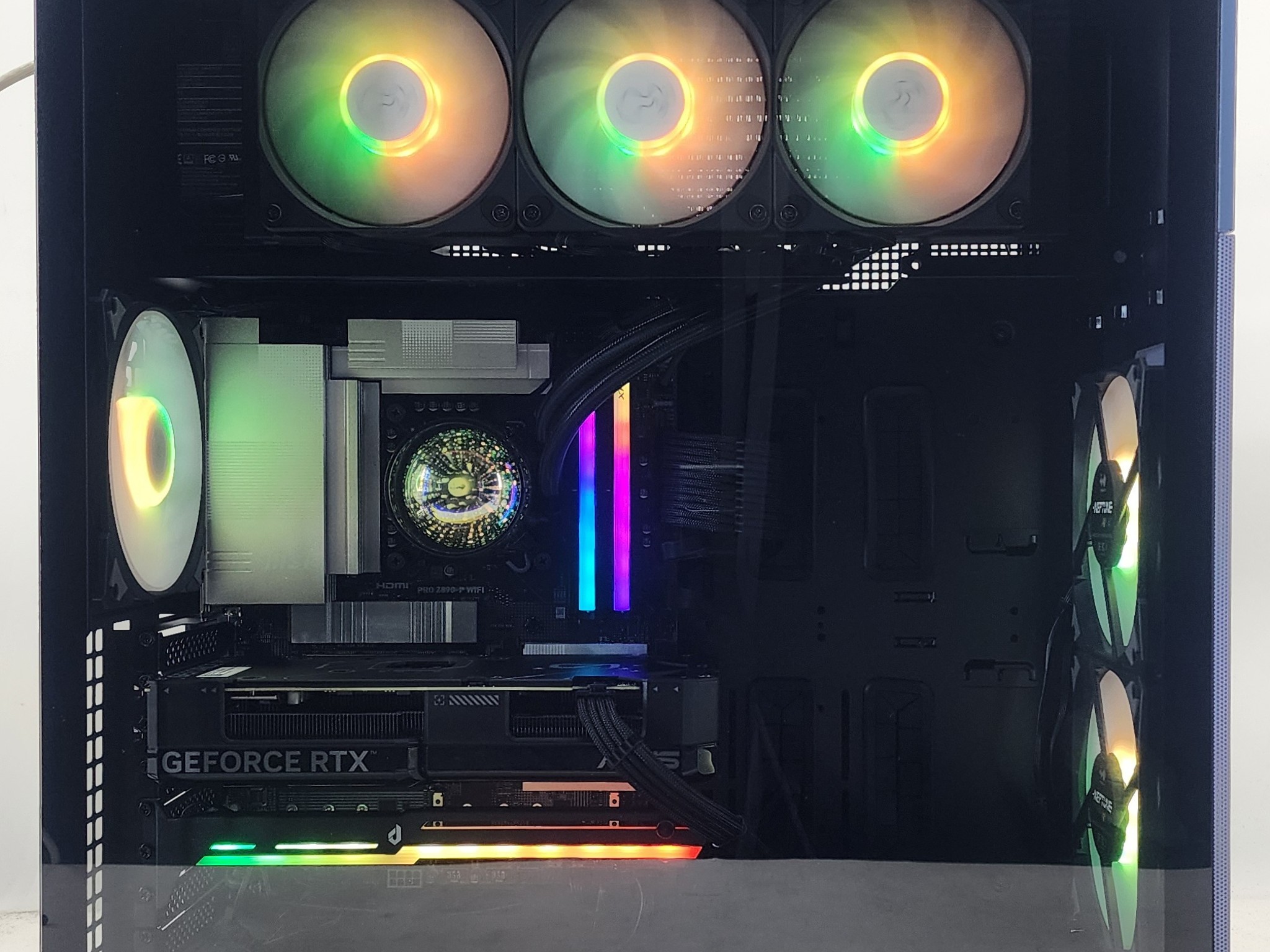 Gaming PC Ultra 7 265K 32GB RAM 1TB SSD RTX 4070 12GB Windows 11 Computer
