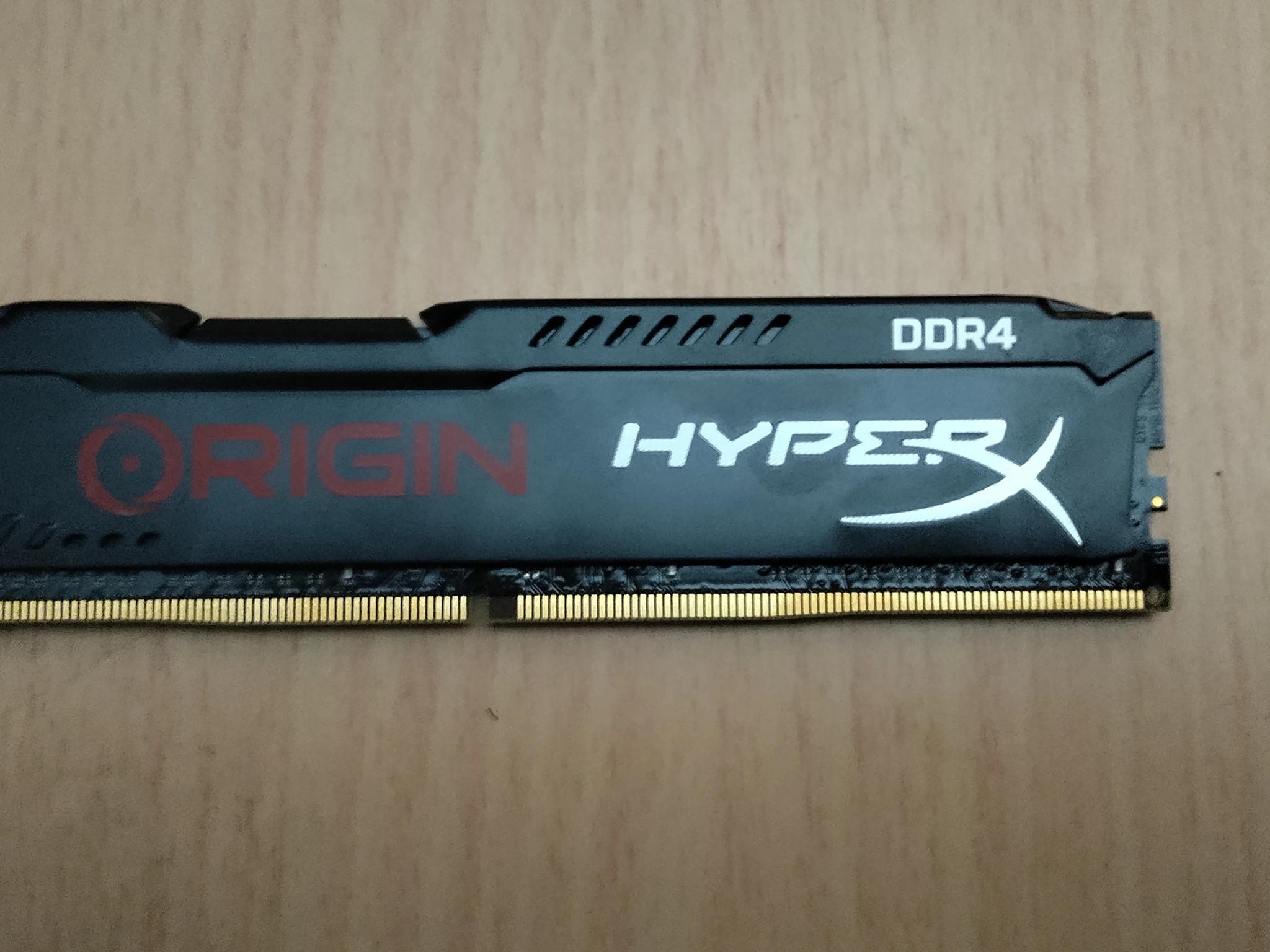Kingston HyperX DDR4 Memory 2x16 GB