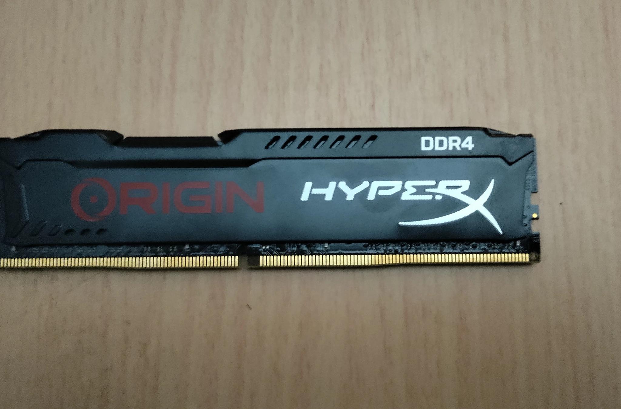 Kingston HyperX DDR4 Memory 2x16 GB