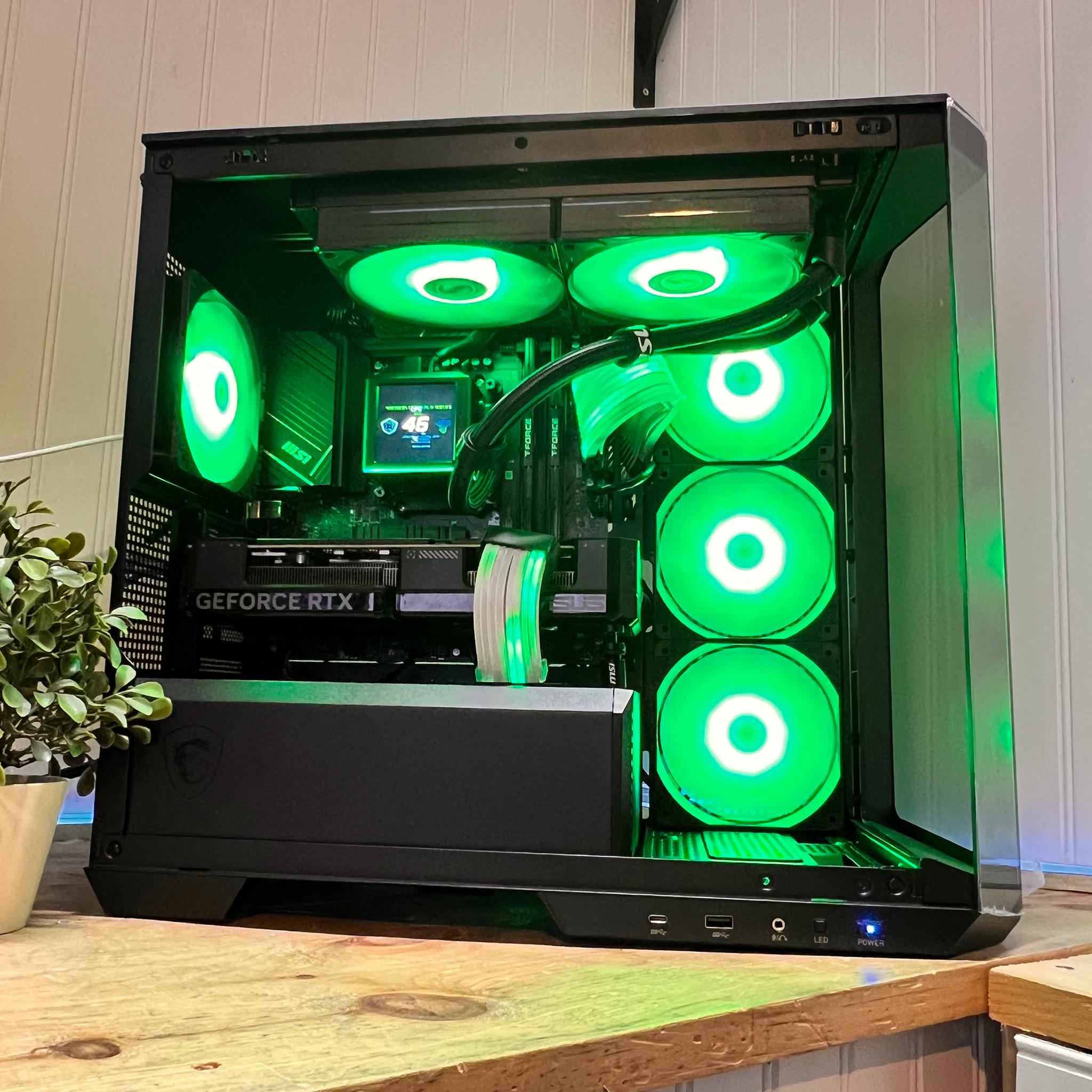 RGB is king price to performance 7700/4070/32gig ddr5/2tb nvme listing has changed to pny 4070