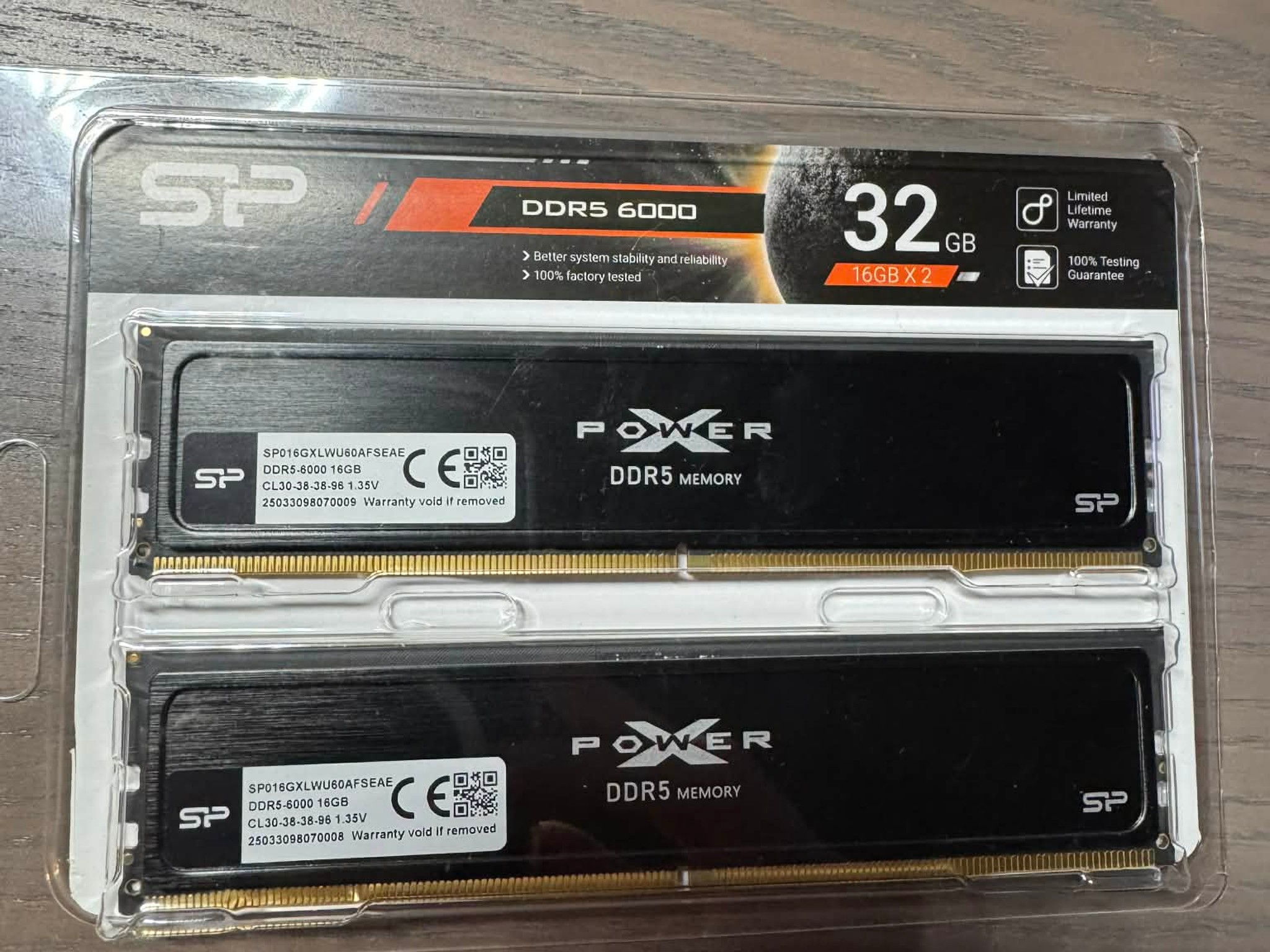 Silicon Power 32GB (16GB X 2) DDR5 6000 MHZ CL30