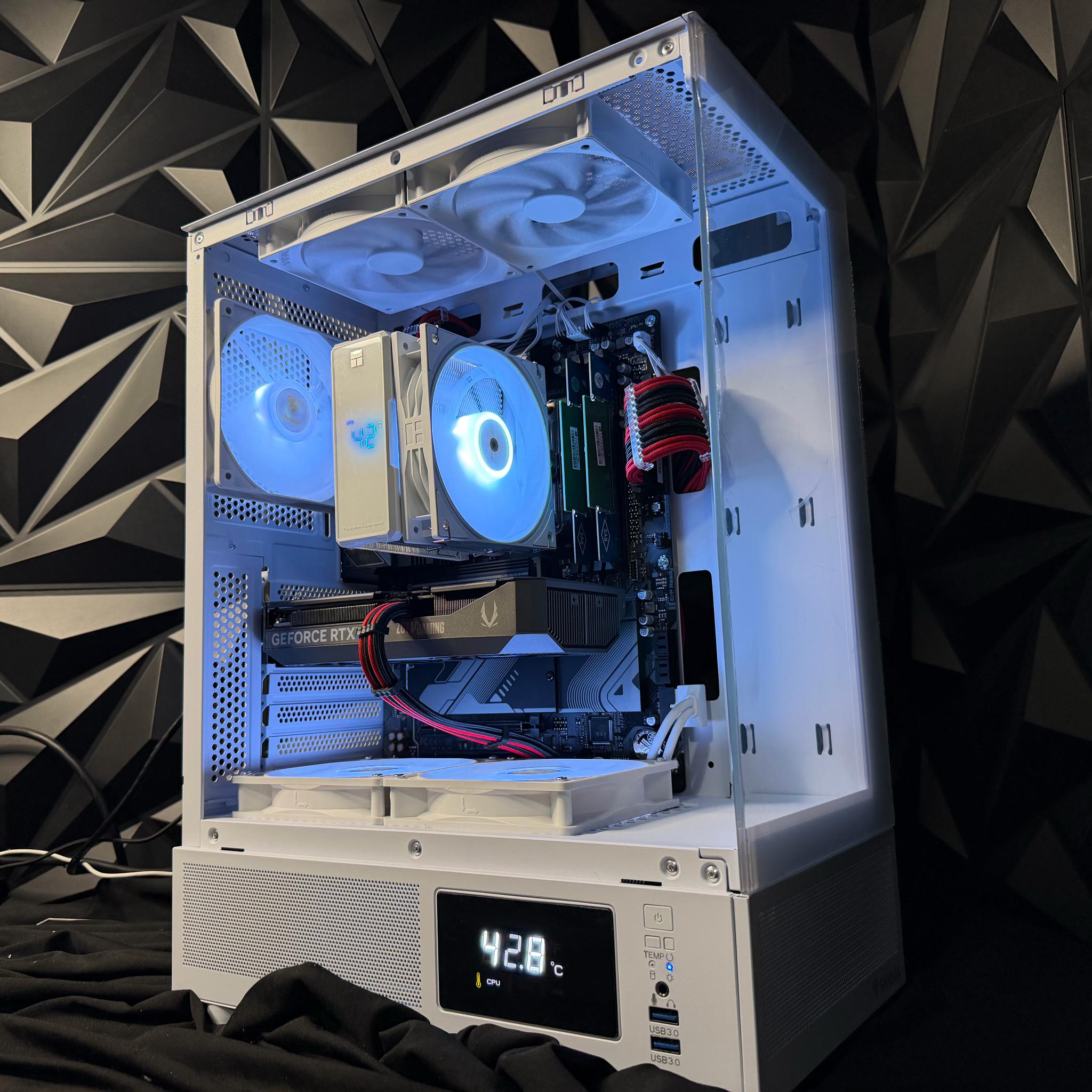 🧊🔴 DIGI DOUBLE ICE 🔴🧊Ryzen 5 7600X| RTX 5060Ti| 16GB DDR5| 1.5 TB NVMe| 650W PSU