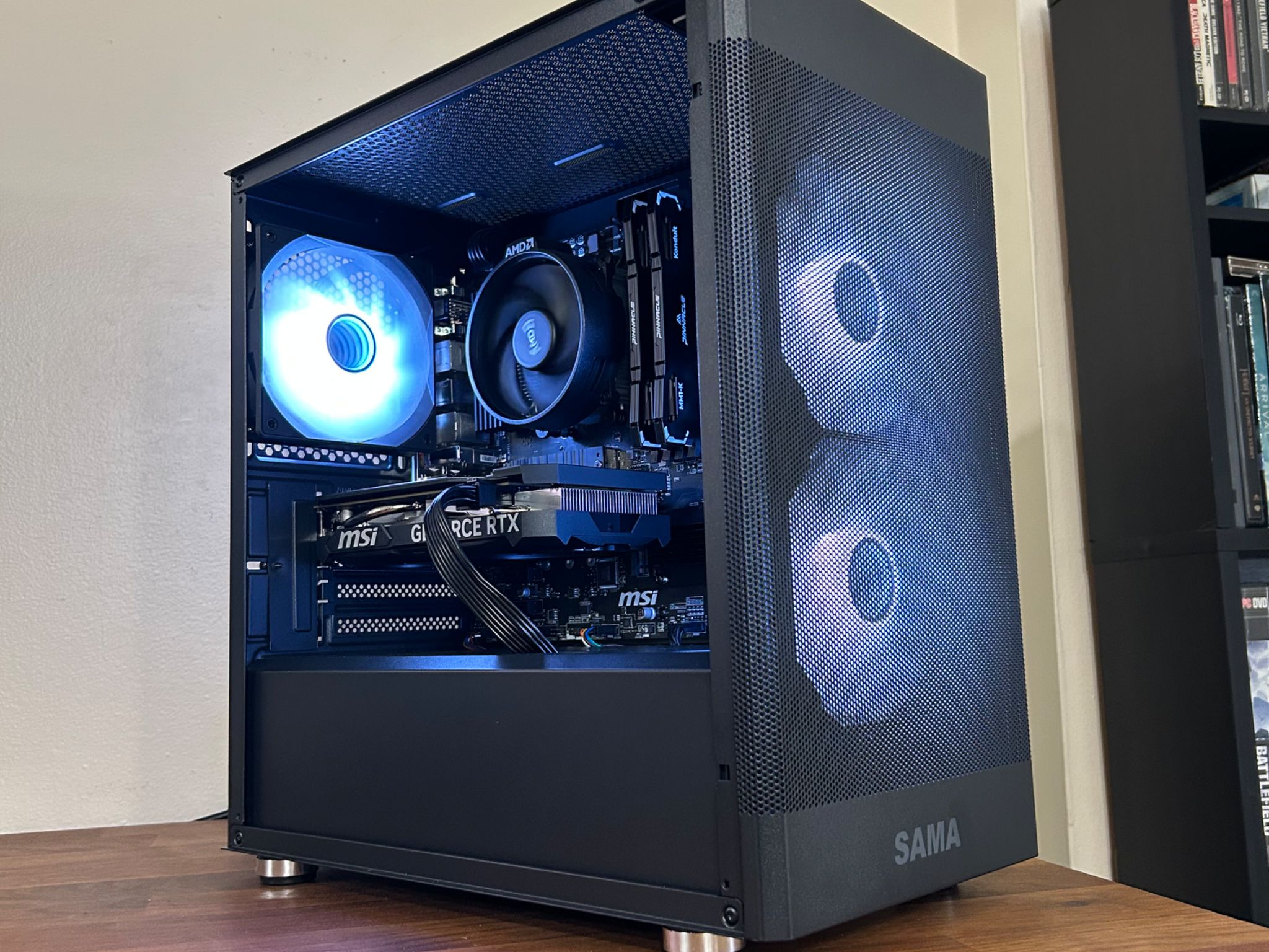 *SALE* RTX 4060 | Ryzen 5 5500 | 16GB DDR4 | 1TB SSD | WI-FI | The Sentry RTX
