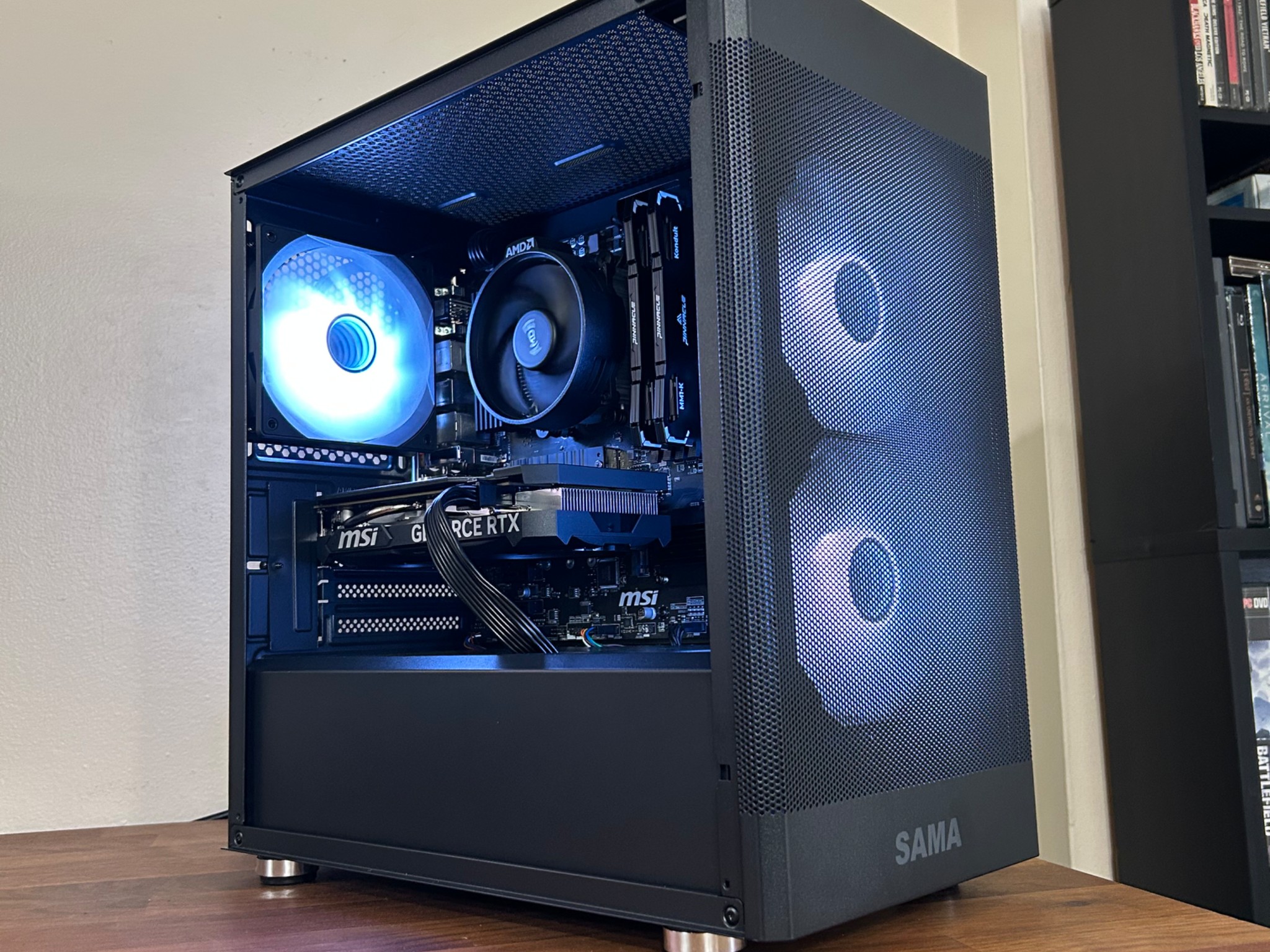 *SALE* RTX 4060 | Ryzen 5 5500 | 16GB DDR4 | 1TB SSD | WI-FI | The Sentry RTX