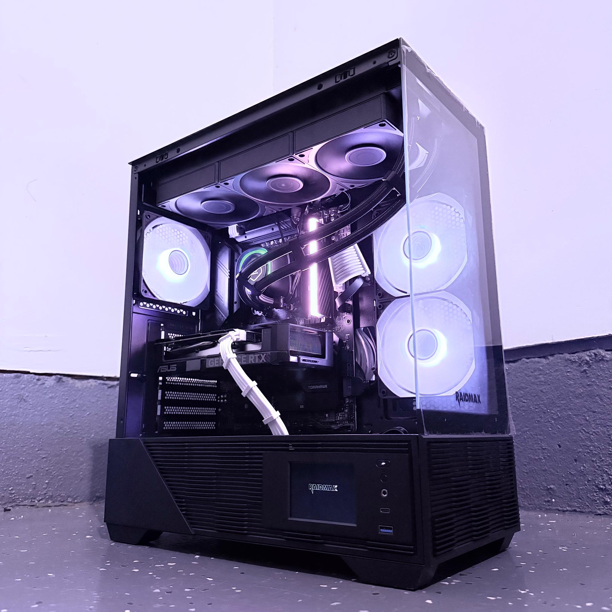 🌕"Lunar Onyx"⚫️ | 1440p Gaming | Ryzen 7 7700X | RTX 4060 | 16GB DDR5 | 1TB SSD | Free Shipping