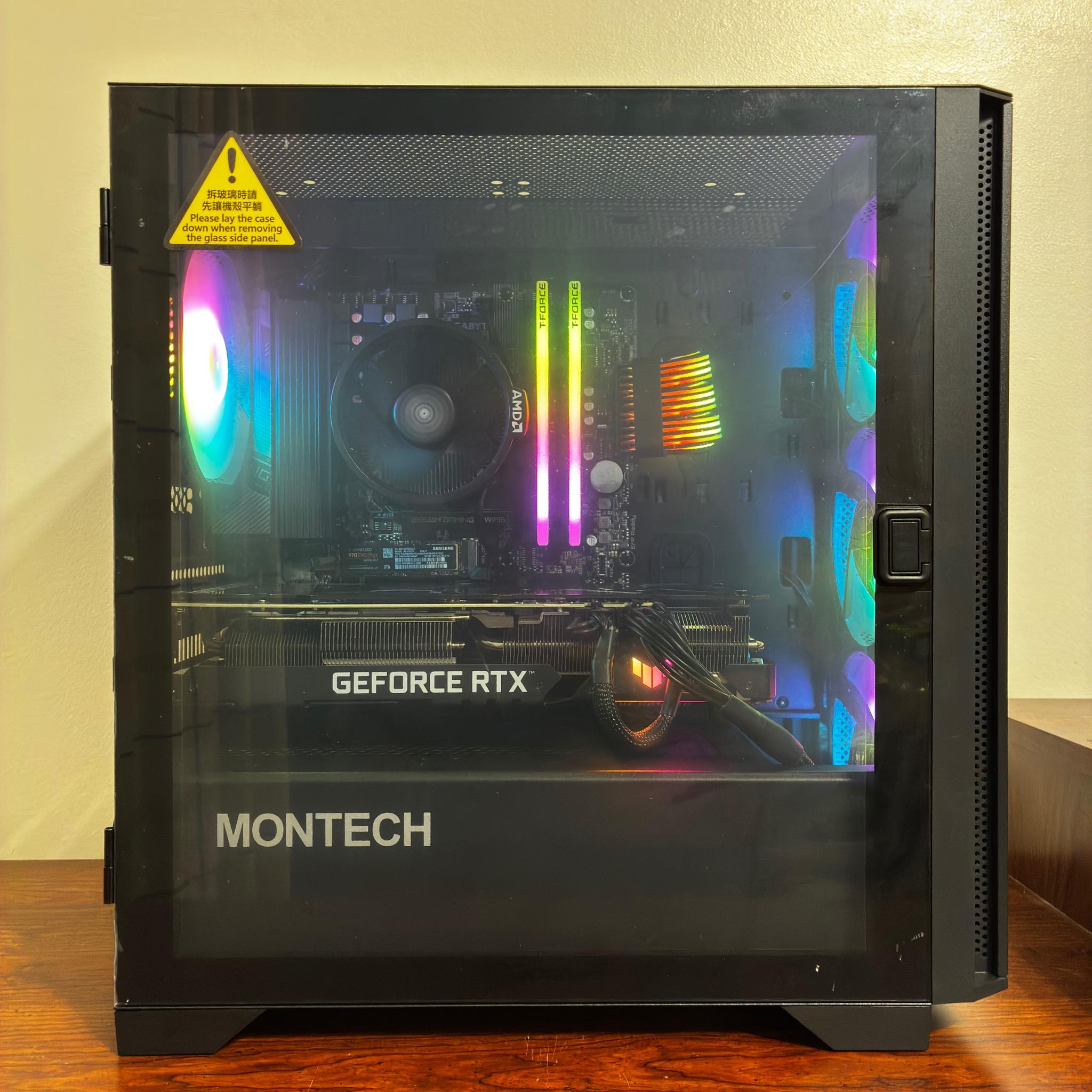 M-ATX PC | RTX 3080 🔥| Ryzen 5500 | 16gb DDR4 | 1tb N ME SSD | Micro ATX
