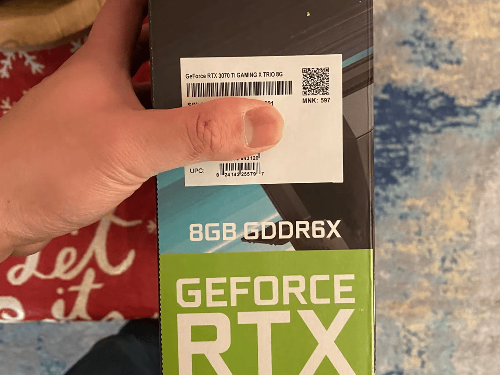 MSI RTX 3070ti Gaming Trio X - BNIB