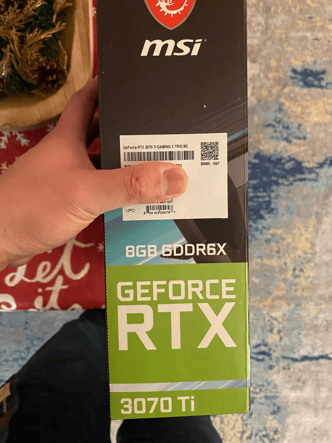MSI RTX 3070ti Gaming Trio X - BNIB