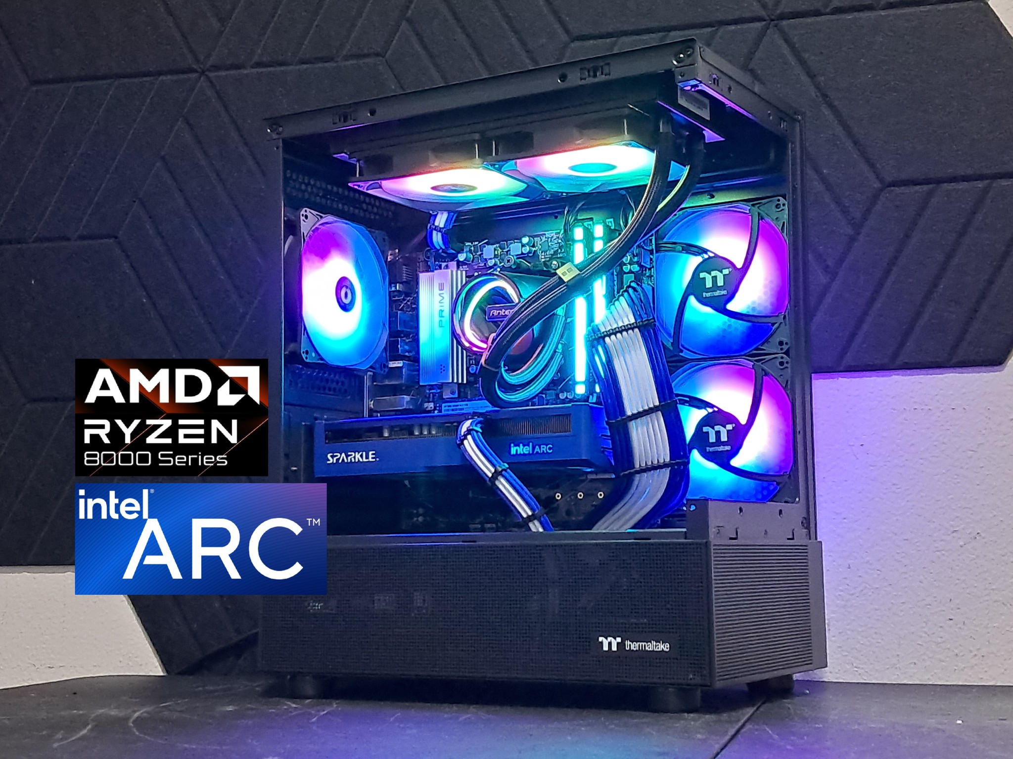 🟧🔵Ryzen/Arc Gaming PC🔵🟧 B570 10GB | Ryzen 5 8400F | 16GB DDR5 | 1TB NVMe SSD