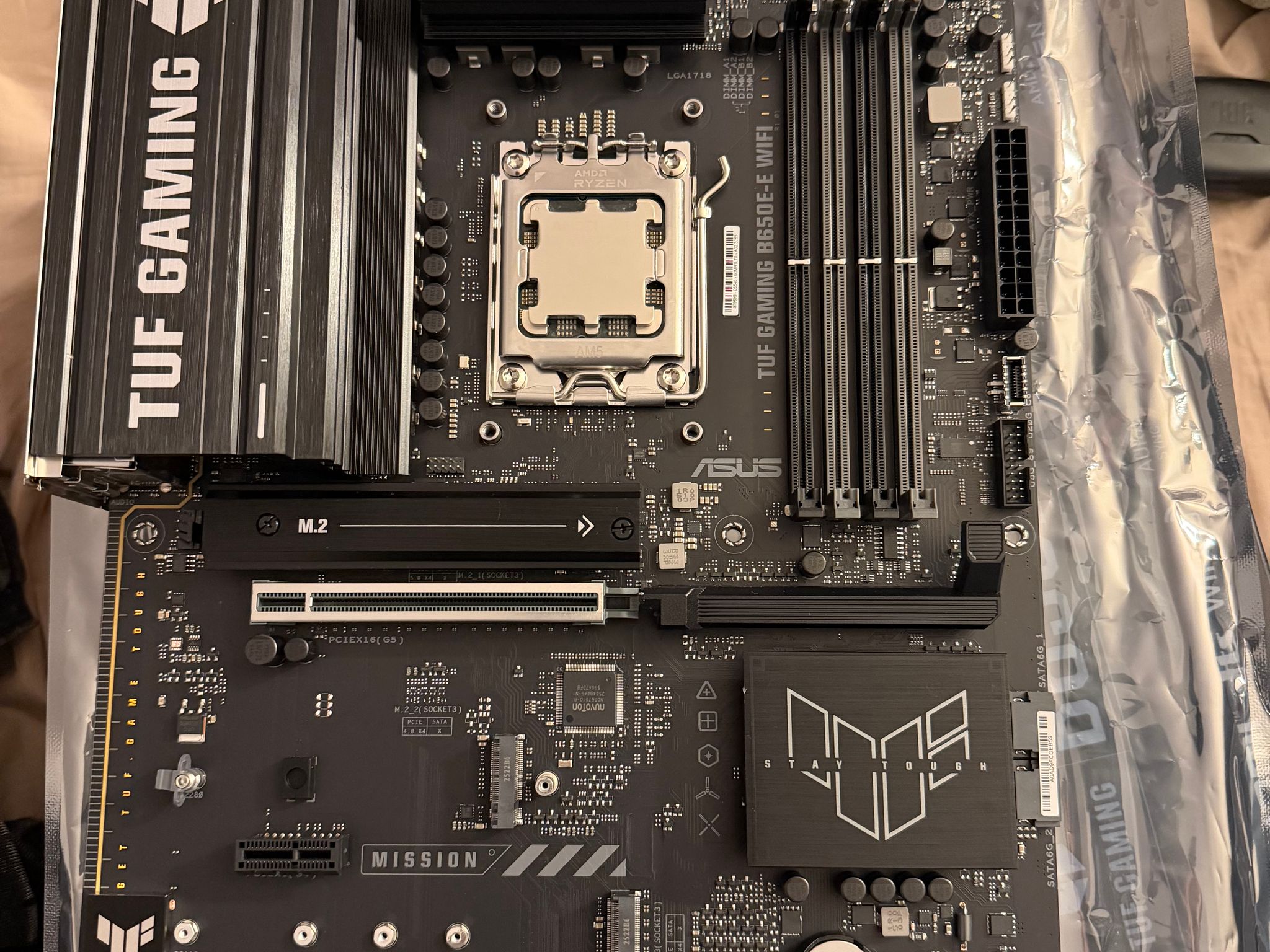 Productivity Motherboard + CPU Bundle! ASUS TUF B650E-E WIFI + AMD Ryzen 9 7950X