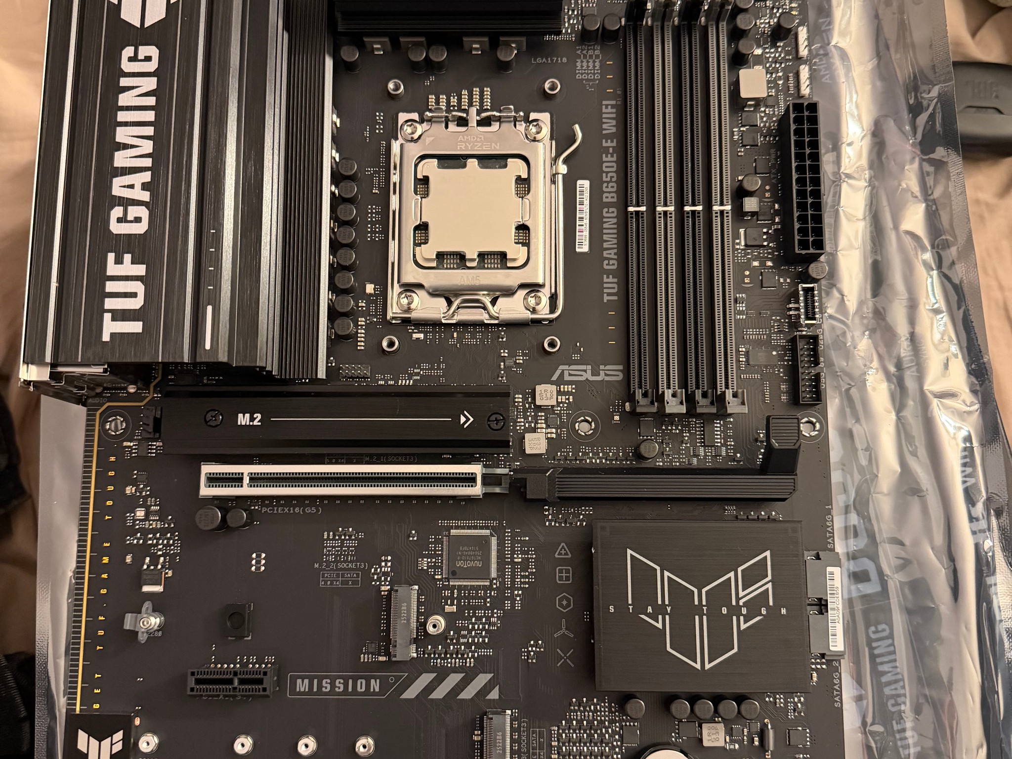 Productivity Motherboard + CPU Bundle! ASUS TUF B650E-E WIFI + AMD Ryzen 9 7950X