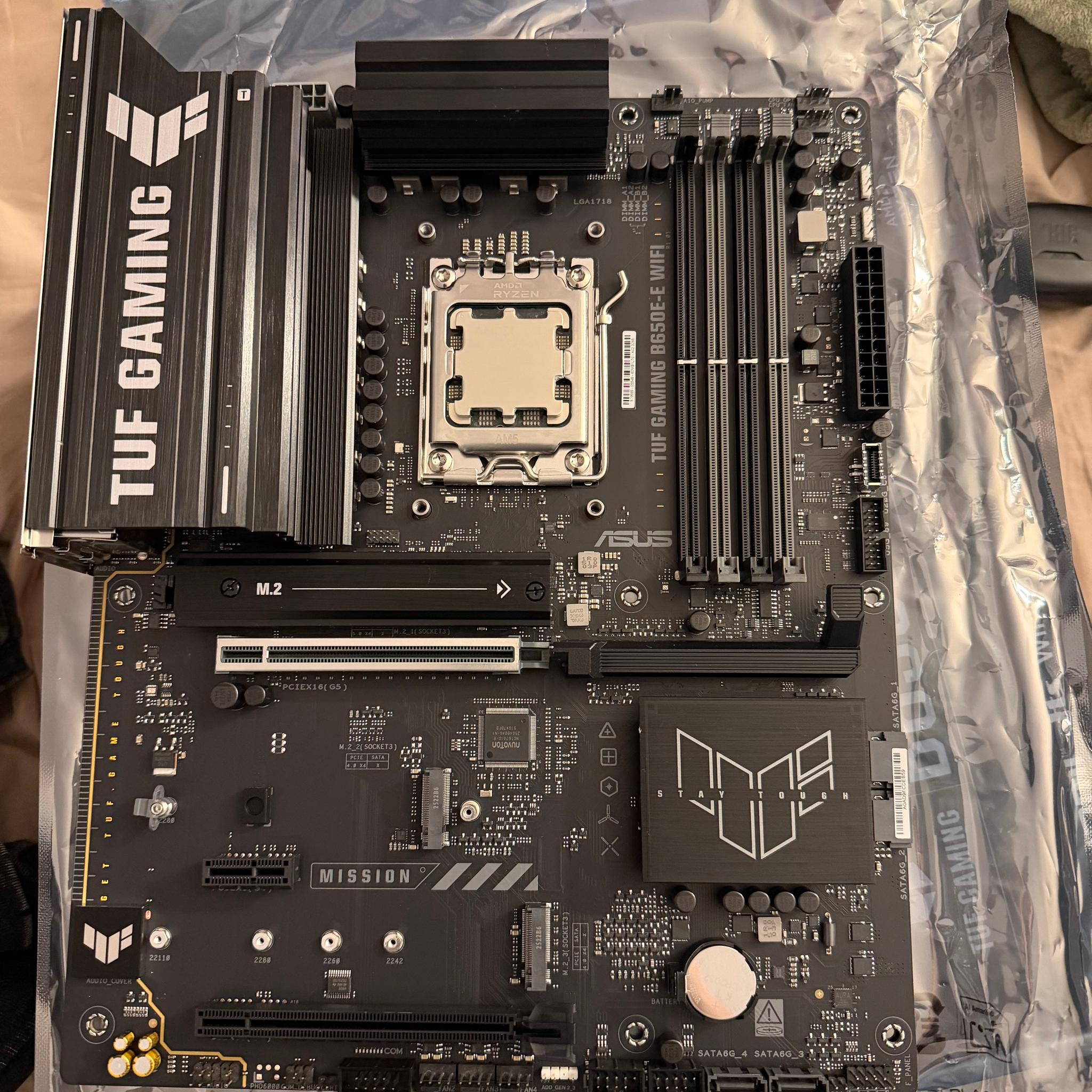 Productivity Motherboard + CPU Bundle! ASUS TUF B650E-E WIFI + AMD Ryzen 9 7950X