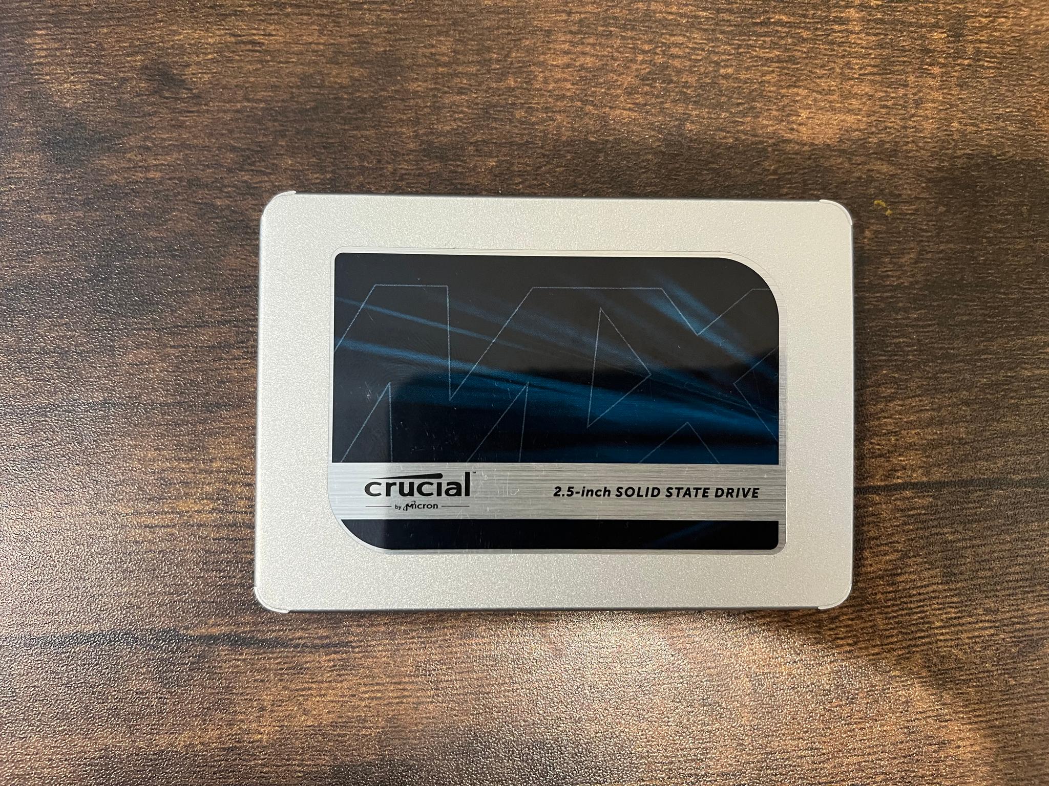 1TB Crucial MX500 SATA SSD with DRAM CACHE 83% HEALTH