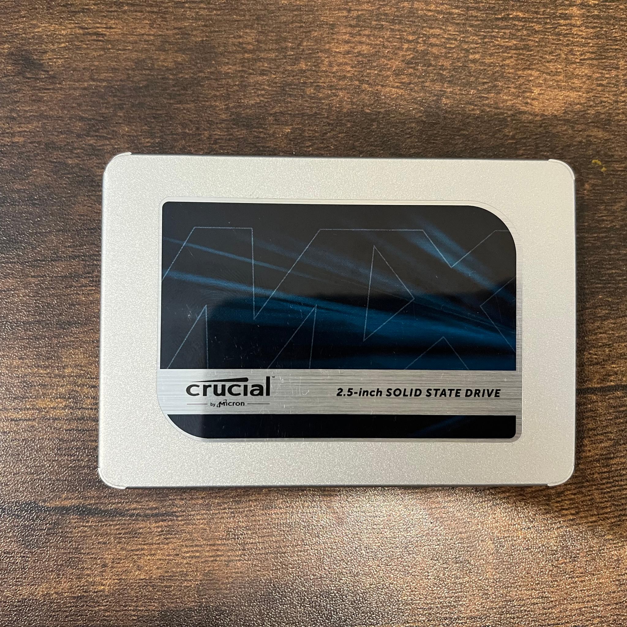 1TB Crucial MX500 SATA SSD with DRAM CACHE 83% HEALTH