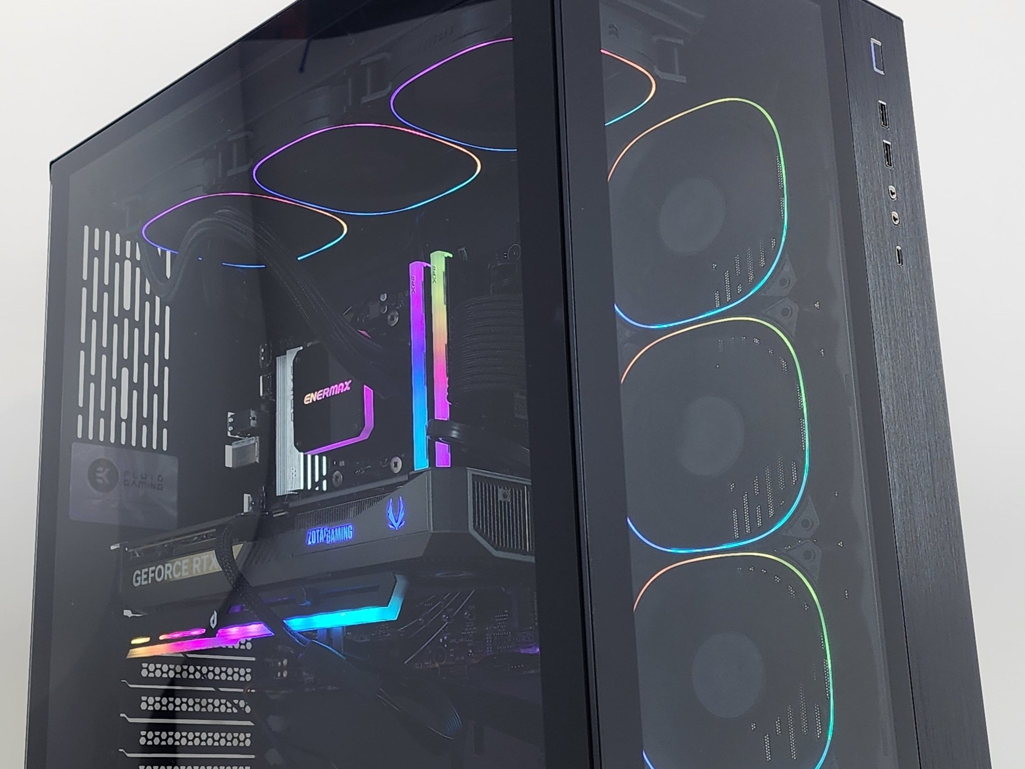 Gaming PC Ryzen 7 7700 32GB RAM 1TB SSD RTX 5070 12GB Windows 11 Computer