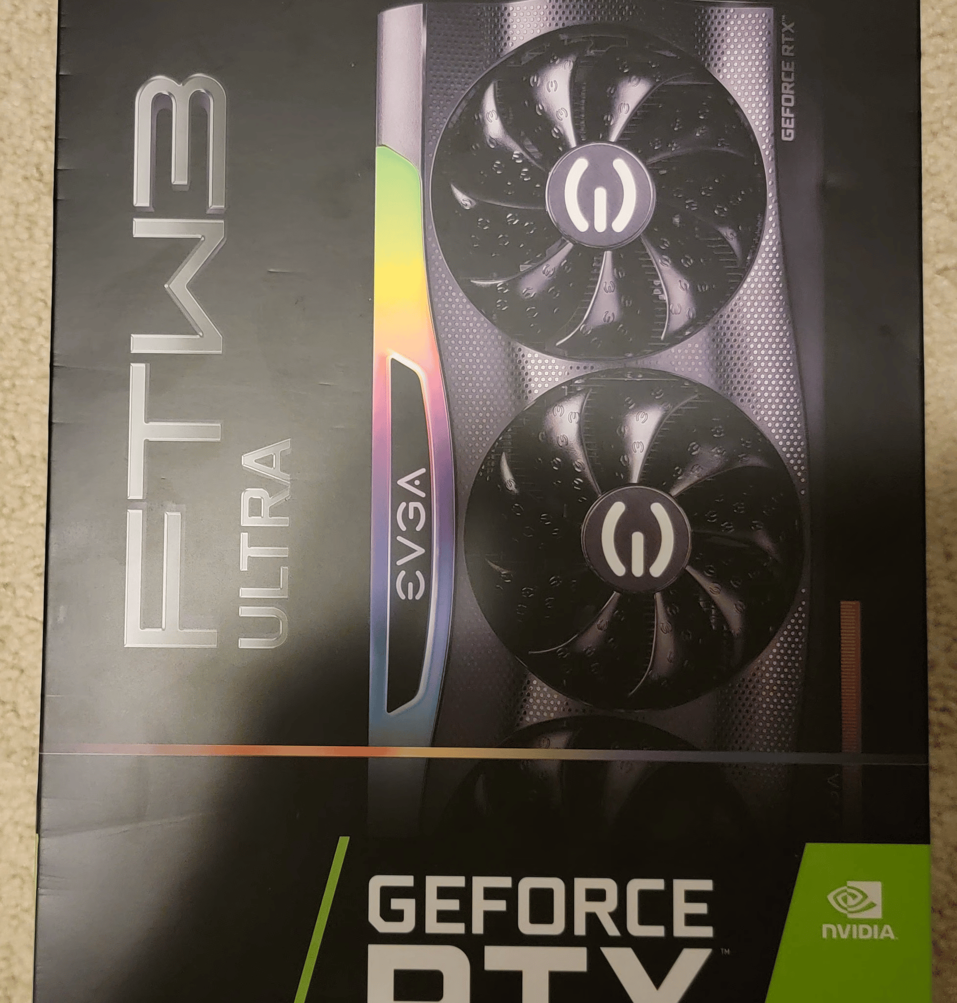 EVGA RTX 3080 TI FTW3 Ultra 12GB GDDR6X Like New With Original Box