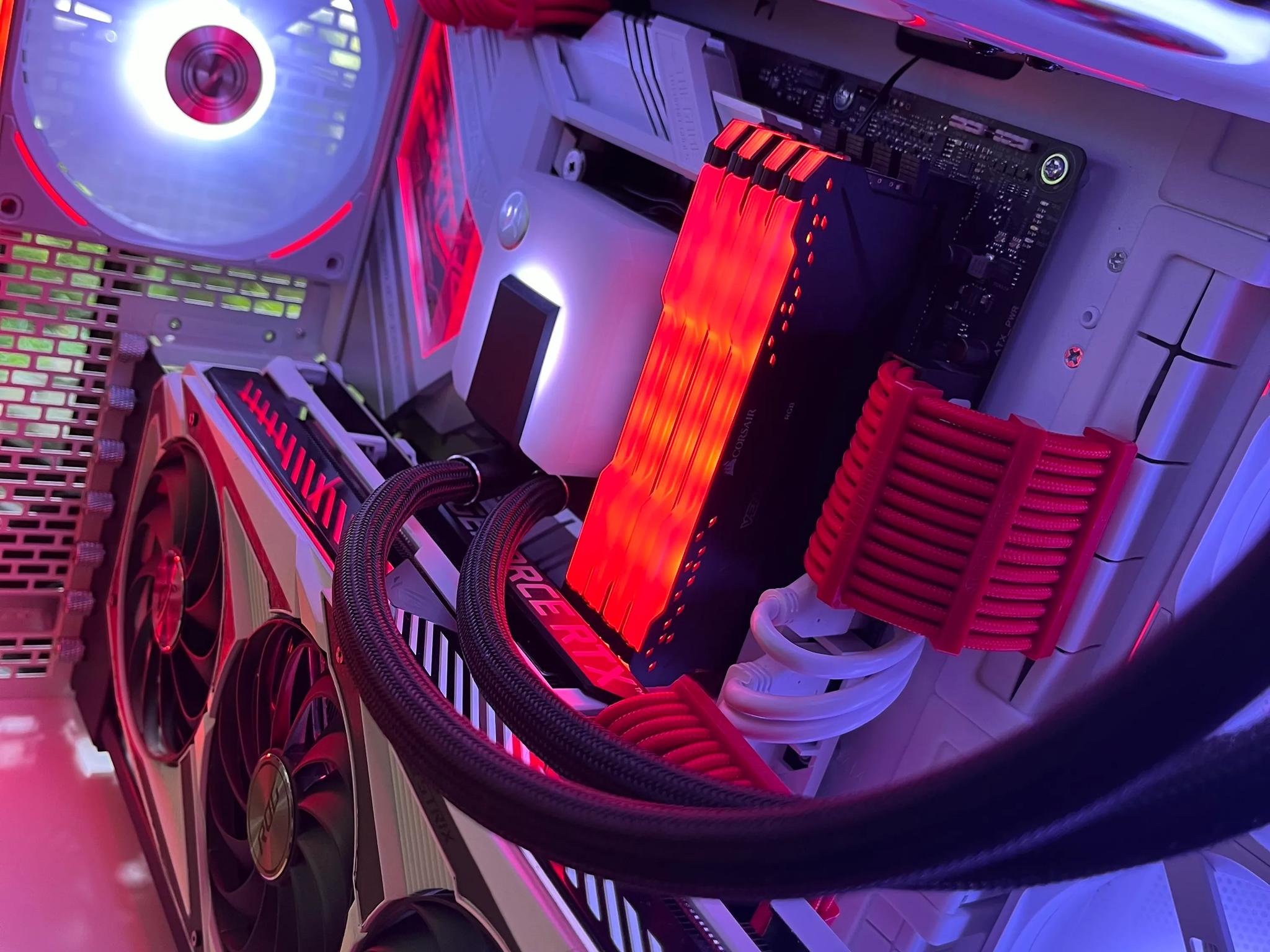 Big Red - 3080 / 12700k / B.Die 32GB OC DDR4 / 2TB Gen 3 NVMe Custom Gaming PC
