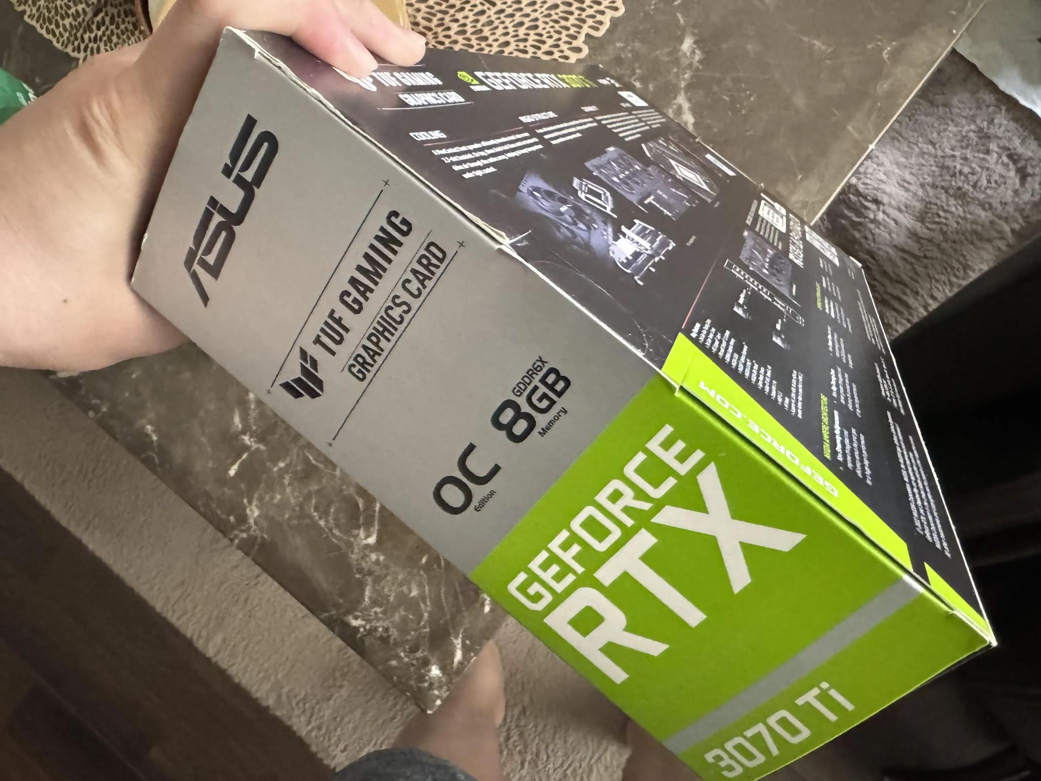 Brand New ASUS TUF RTX 3070 Ti – Sealed, Never Used