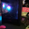 Gaming PC, All Black, RGB Fans, Glass Panel