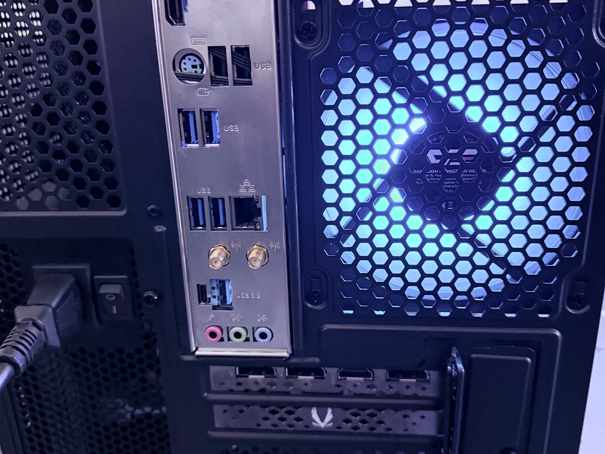 🔵"Azure Phantom"⚫️| 1080p Gaming | RTX 4060 | Ryzen 5 5500 | 32B Ram | 1TB NVMe Storage