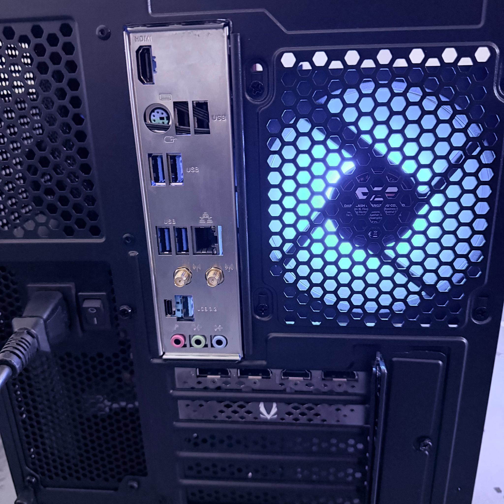🔵"Azure Phantom"⚫️| 1080p Gaming | RTX 4060 | Ryzen 5 5500 | 32B Ram | 1TB NVMe Storage