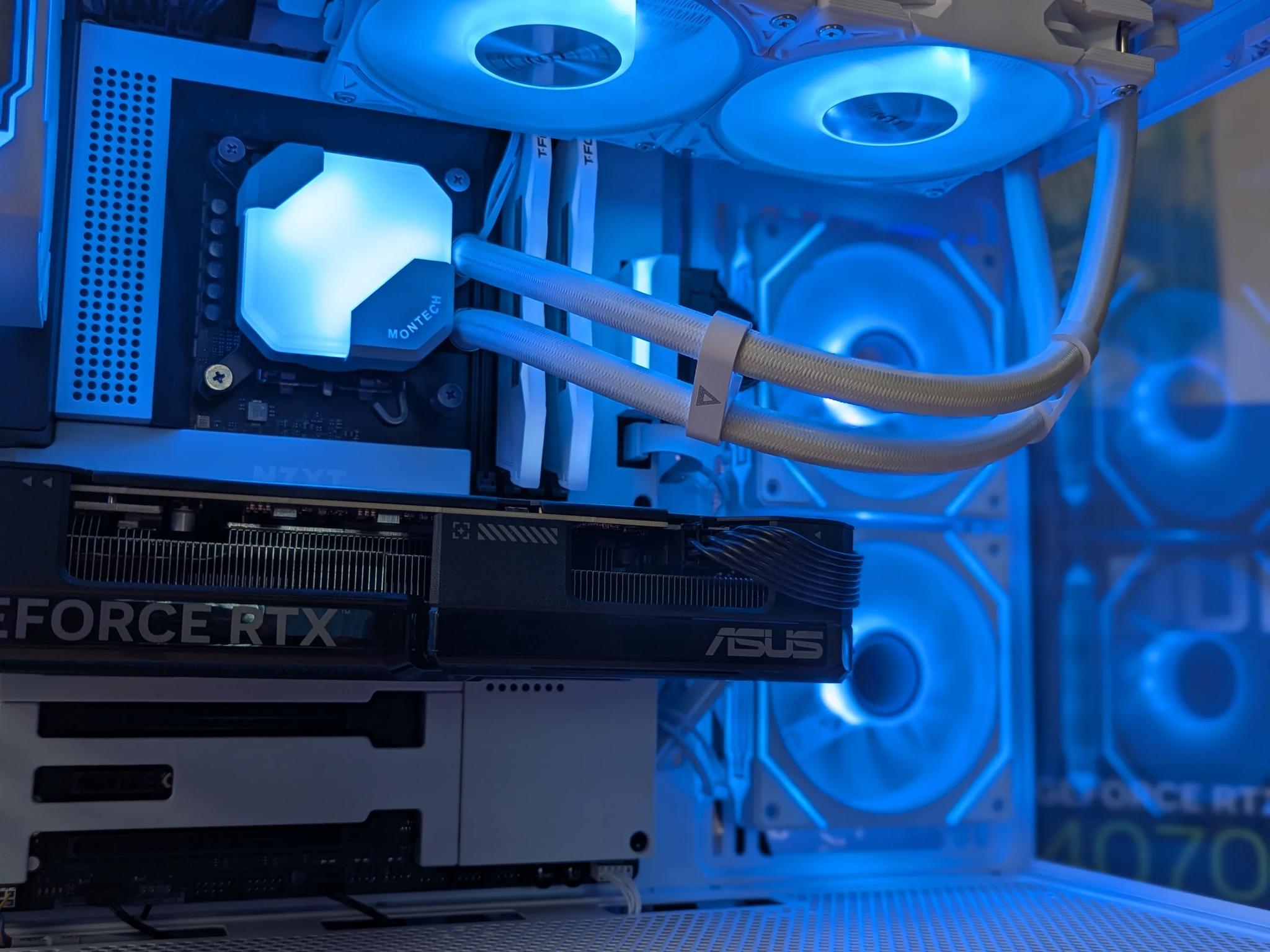 💀 Ghost – 4070 Gaming PC | 13600KF + 32GB DDR5 + NVMe Gen4 ⚡❄️