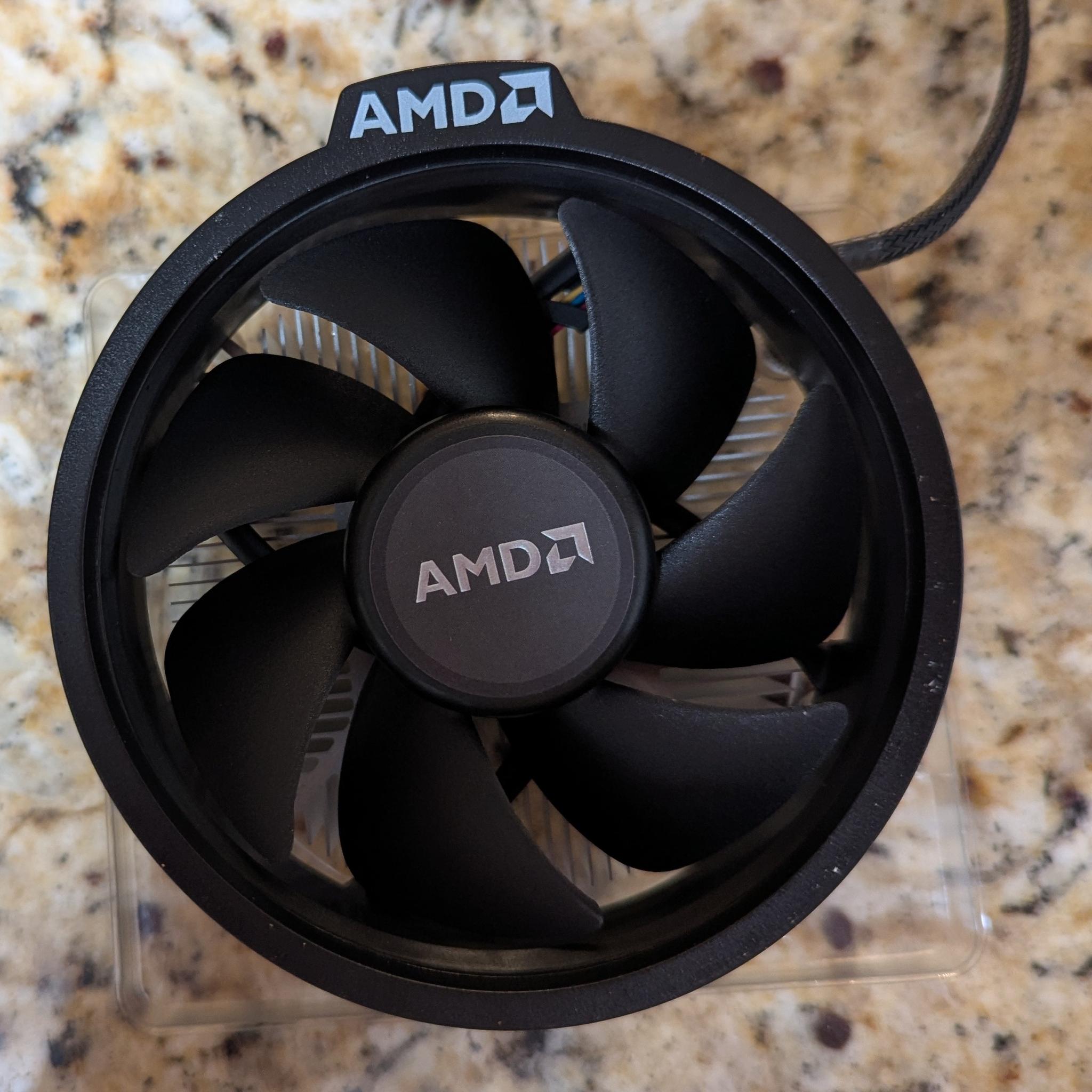 AMD Ryzen 5 3600 w/ Stock Cooler