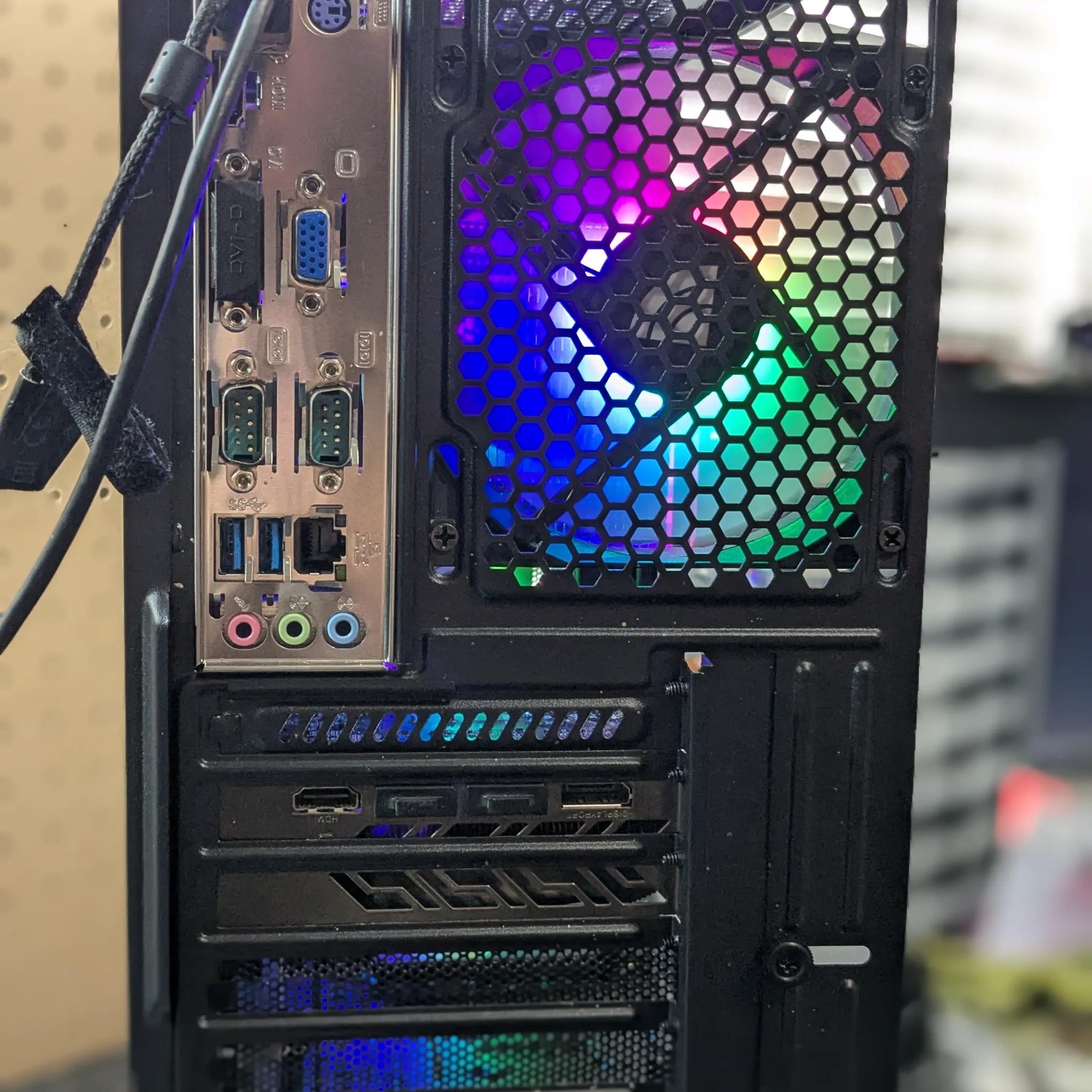 90 FPS Fortnite | 180 Day Warranty | i5-4570 , 16GB RAM, 480GB SSD, RX 570 8GB, RGB, Wifi