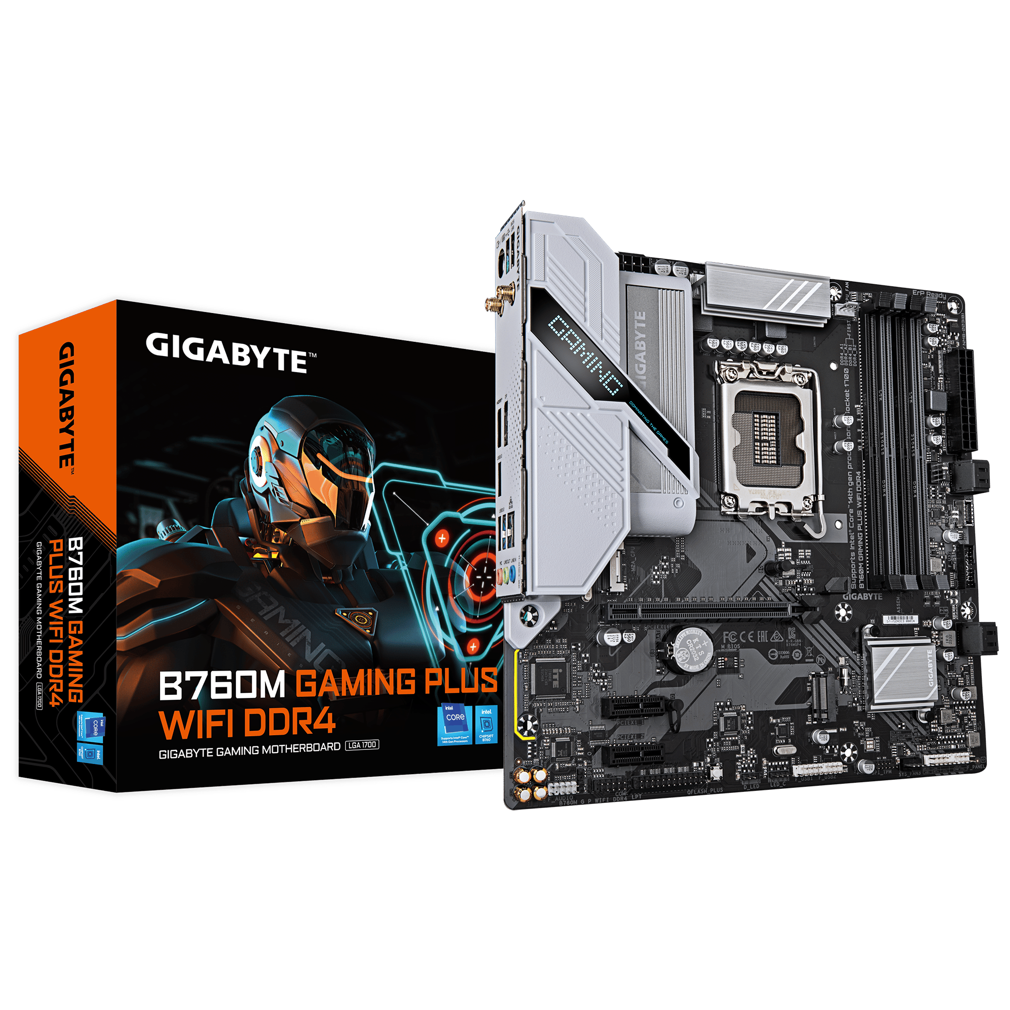 B760M Gaming Plus WiFi DDR4 MATX Motherboard | Open Box