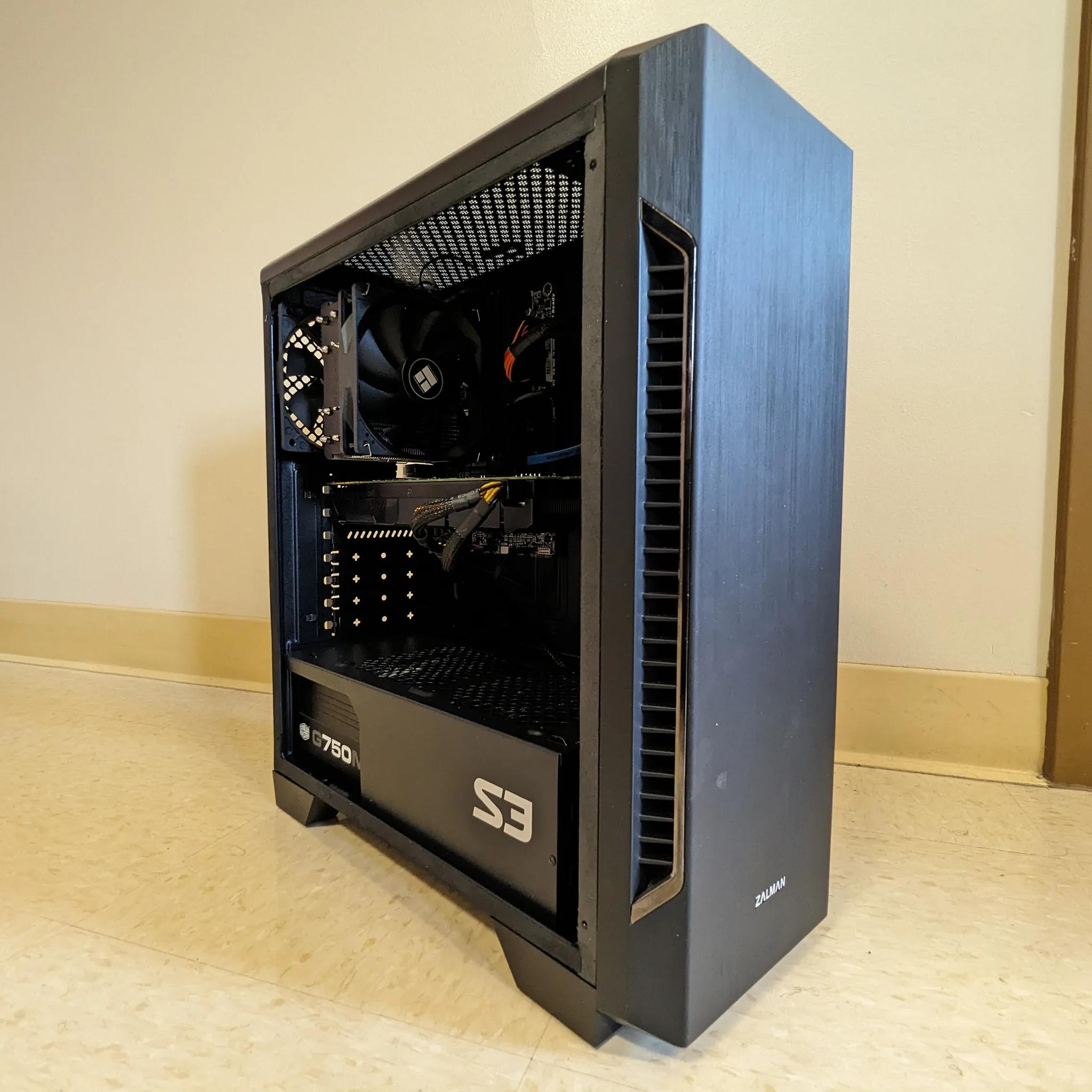 Great Starter 1080p Gaming PC (i5-7400 w/ GTX 1080)