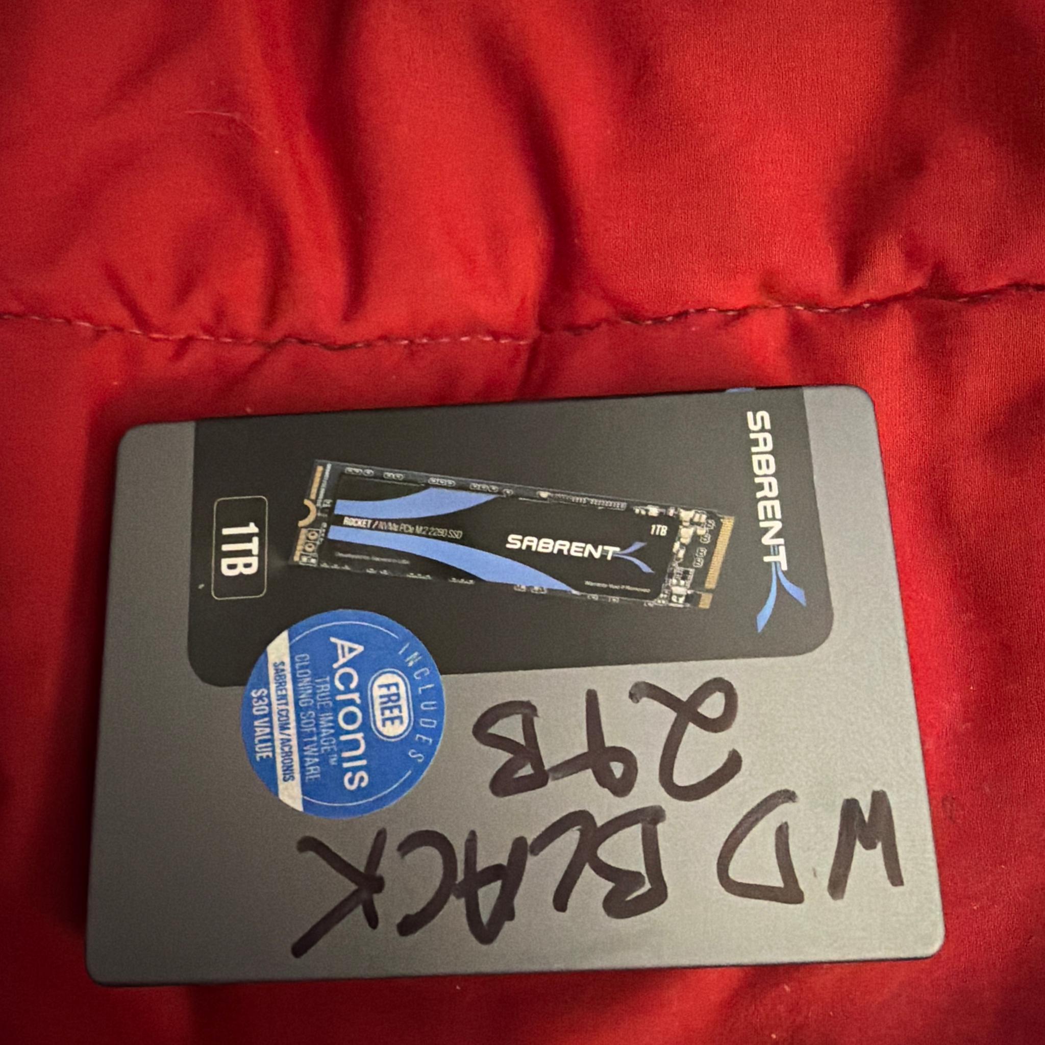 WD Black SN850X 2TB NVME M.2 SSD Refurbished