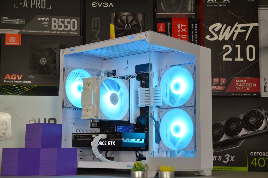 ❄️⬜| RTX 4060 Ti 8GB | RYZEN 5 5600 | 16GB DDR4 RAM | 1TB NVME