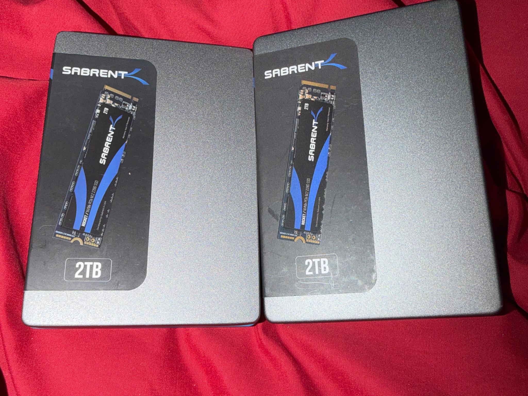 2TB Sabrent Rocket NVMe M.2 2280 SSD Refurbished