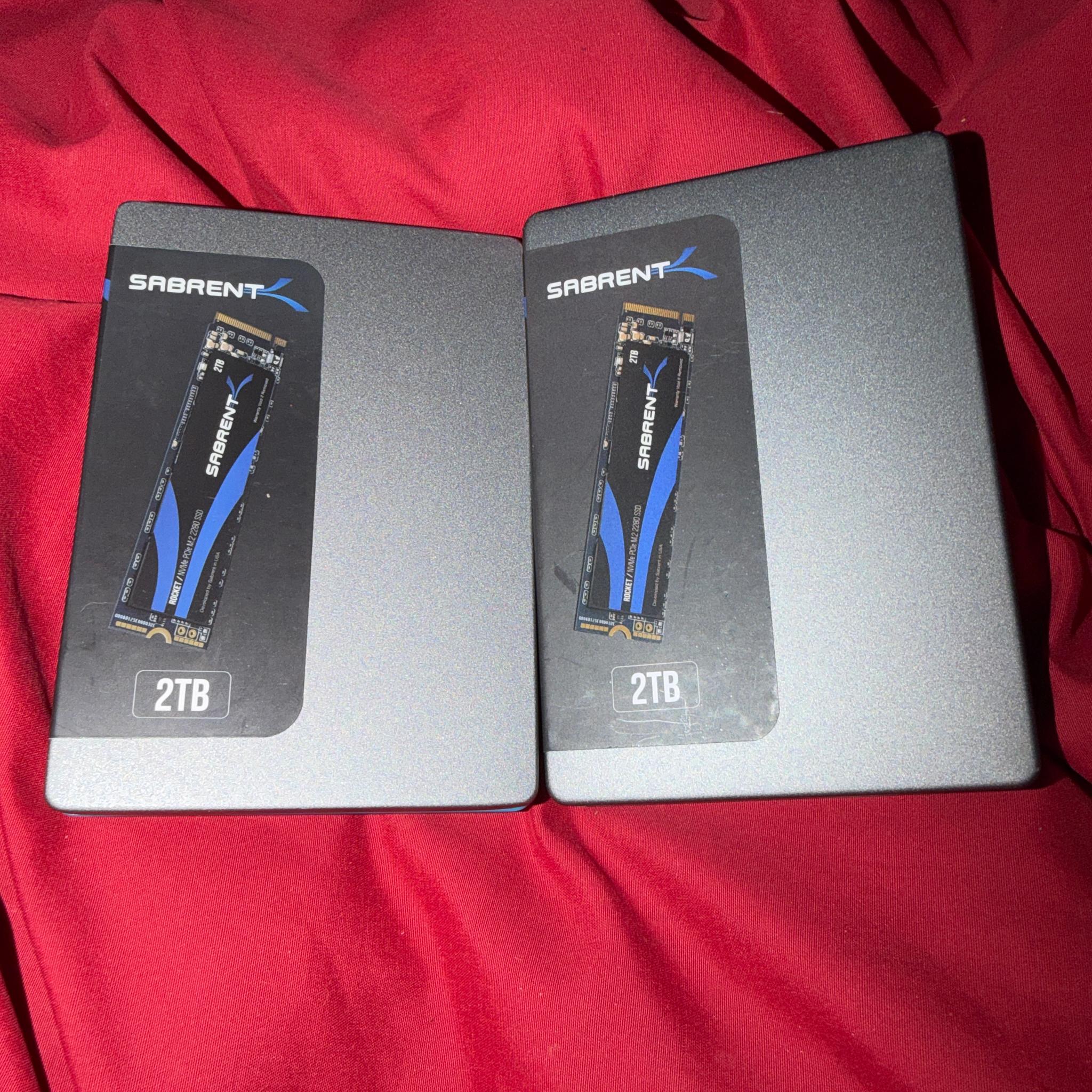 2TB Sabrent Rocket NVMe M.2 2280 SSD Refurbished