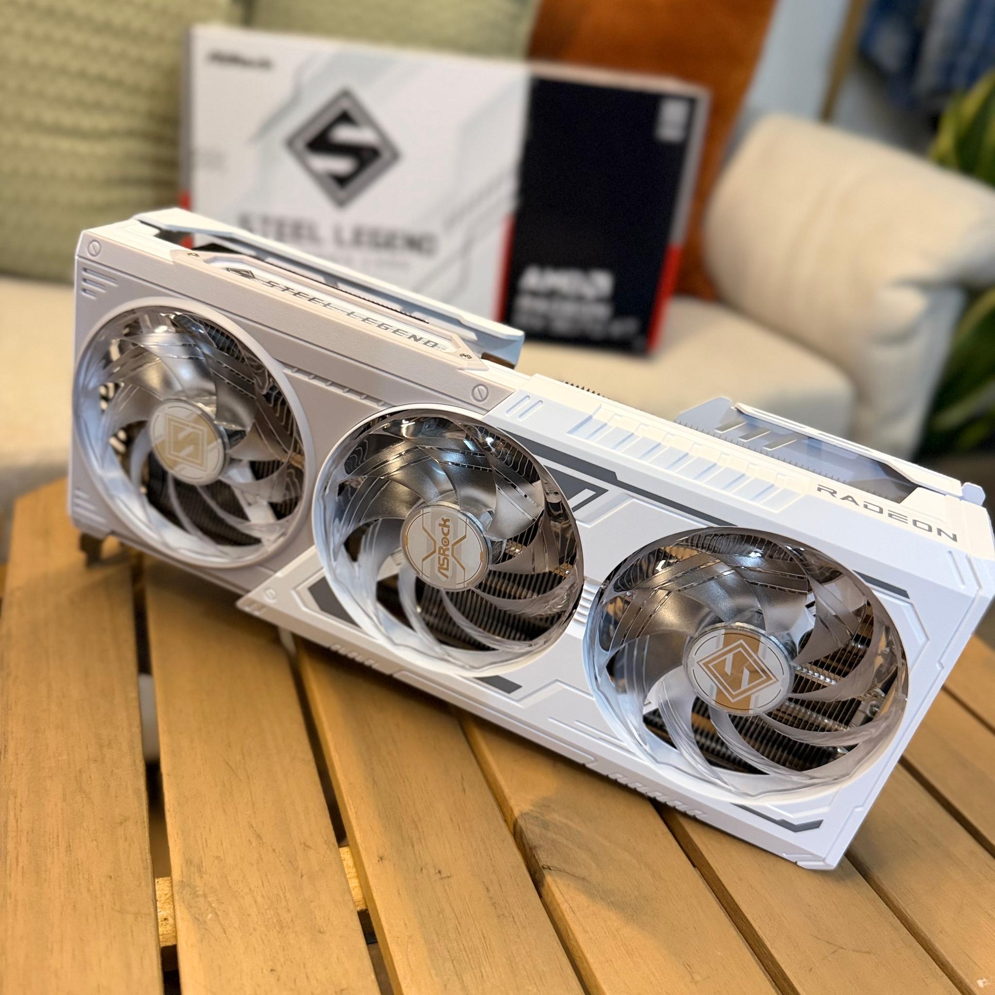 ASRock Steel Legend White RX 9070XT