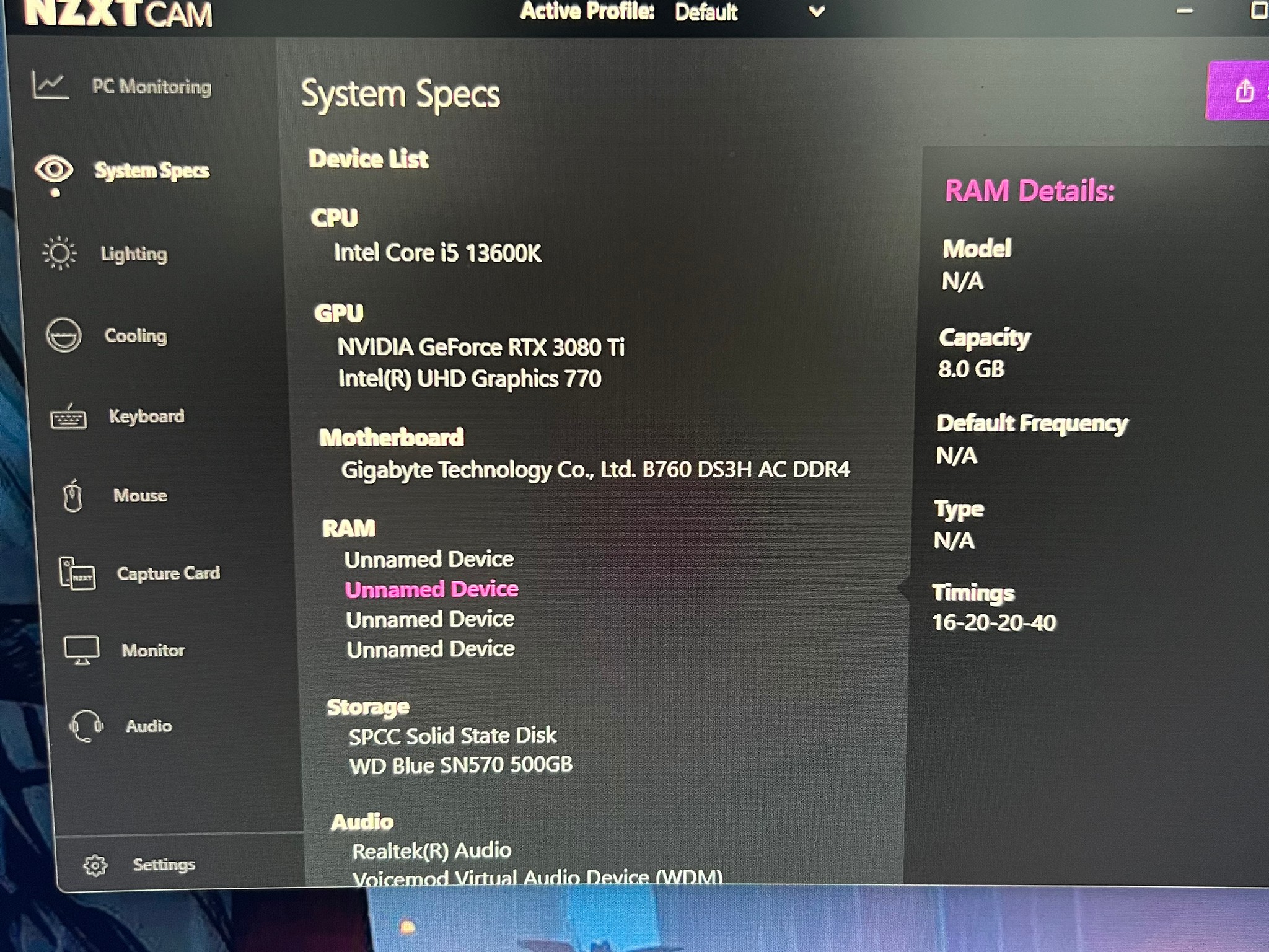 Intel I5-13600K + Motherboard + RAM + Storage BUNDLE