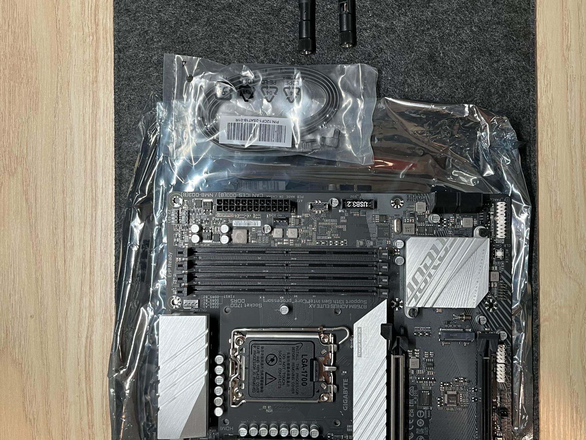 **FALL SALE** Gigabyte B760M Aorus Elite AX rev.1.x DDR5 Intel Socket LGA 1700 Motherboard