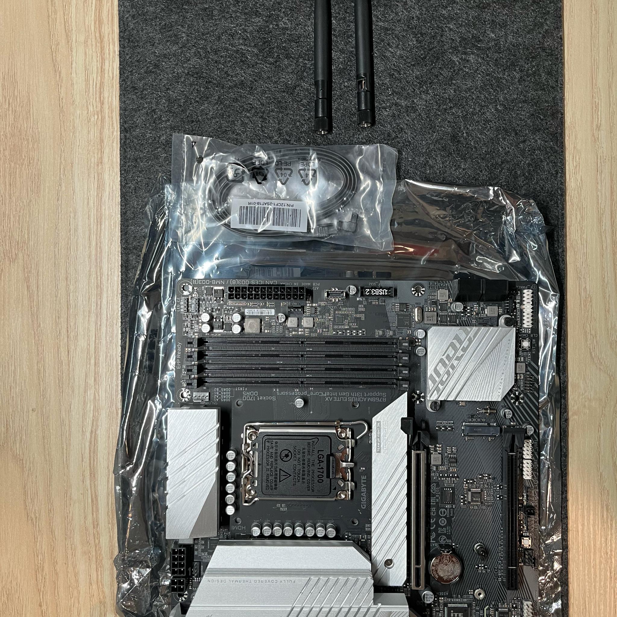 **FALL SALE** Gigabyte B760M Aorus Elite AX rev.1.x DDR5 Intel Socket LGA 1700 Motherboard