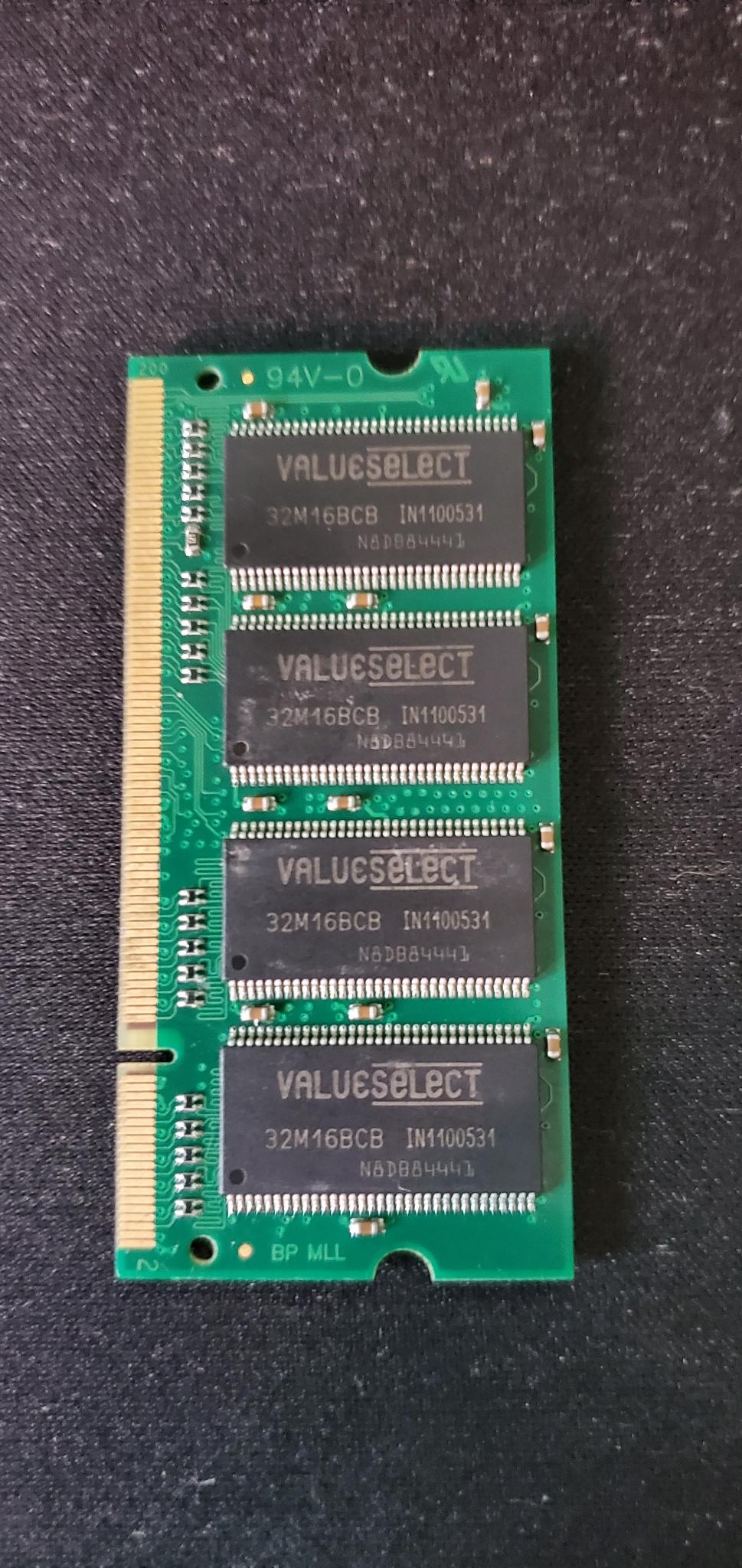 Corsair VS512SDS333 Value Select 512MB DDR SDRAM Memory Module