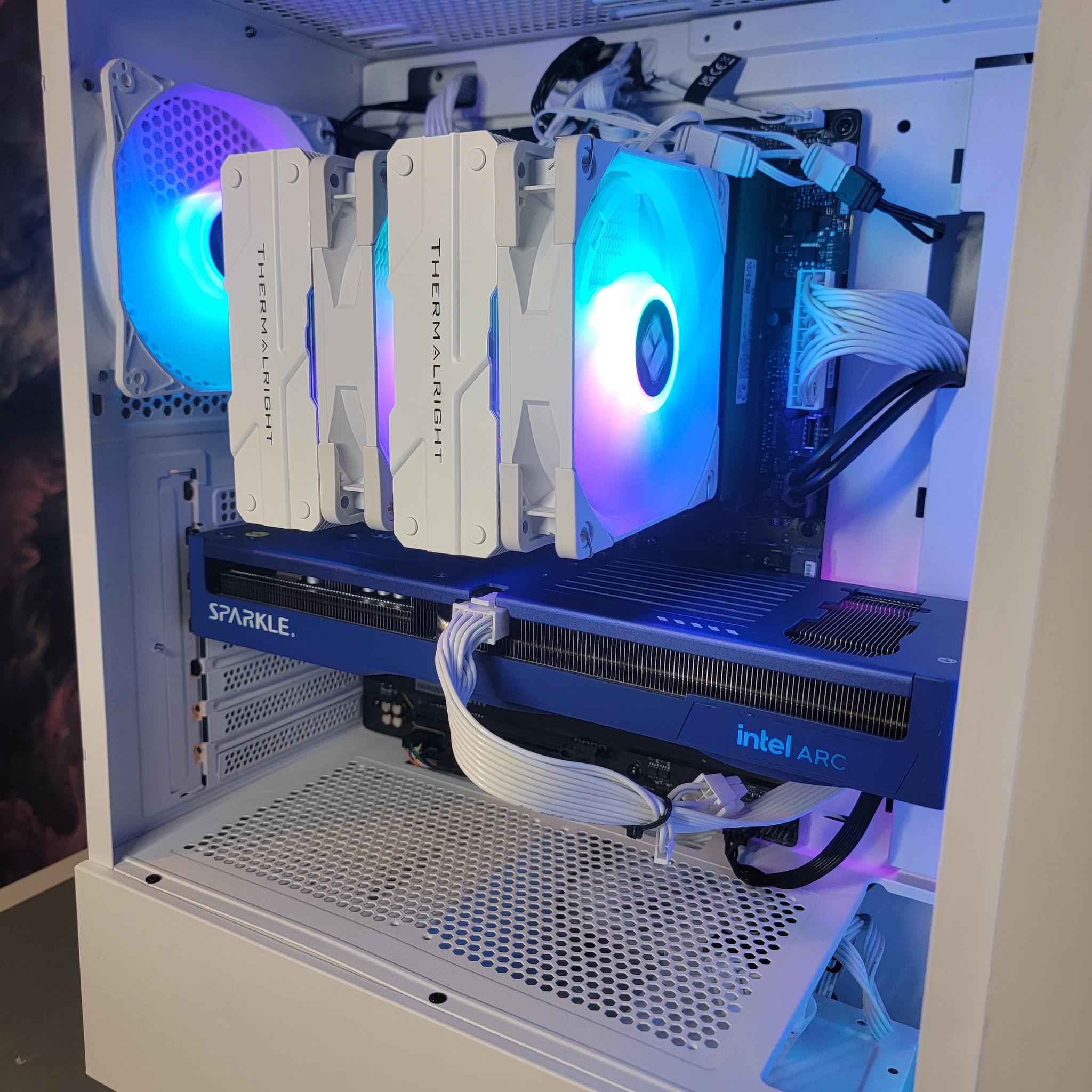 Sparkle Intel Arc B580 12gb + Intel i9 12900f PC Build #49