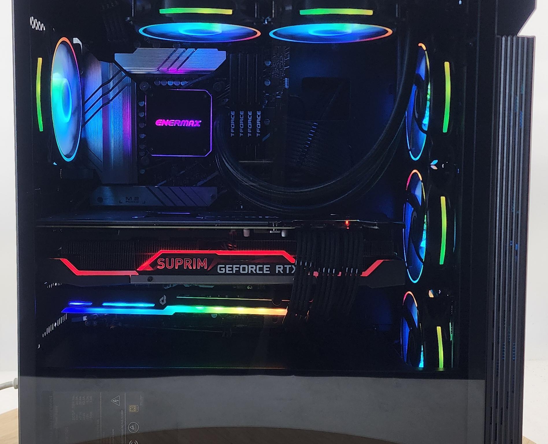 Gaming PC i5-14600KF 32GB RAM 1TB SSD RTX 3080 10GB Win11 Computer