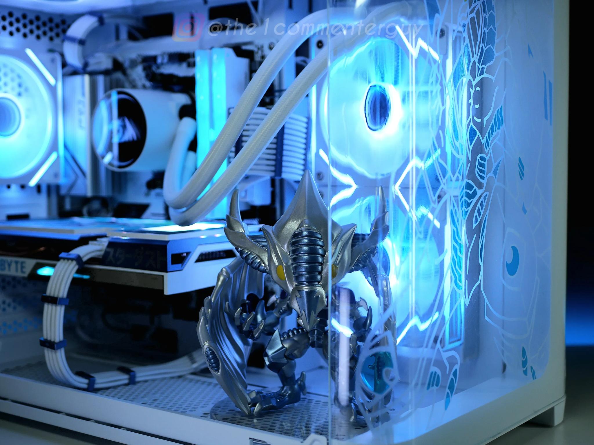 💫Stardust🐉| RTX 3060 12GB, Ryzen 5 5500, 32GB ram Yu-Gi-Oh theme pc build