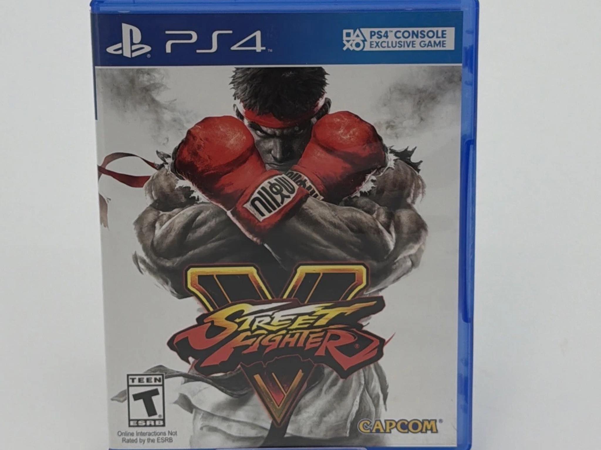 Street Fighter V, 5 (Sony PlayStation 4, 2016) (PS4) Tested Working Complete