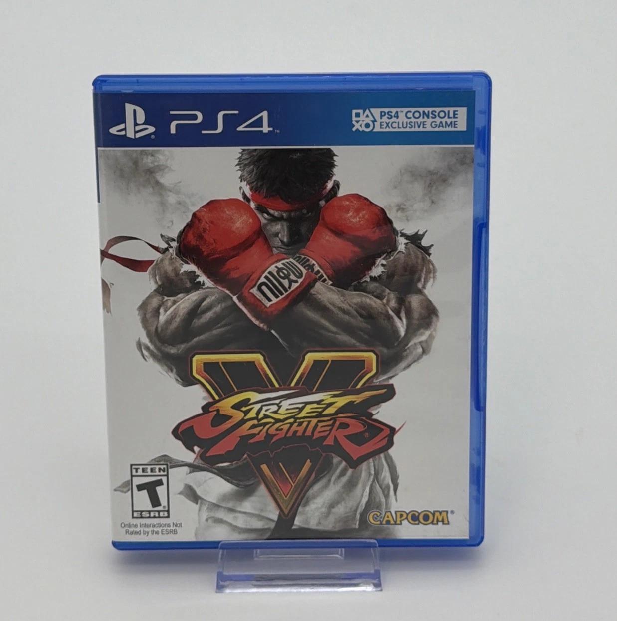 Street Fighter V, 5 (Sony PlayStation 4, 2016) (PS4) Tested Working Complete