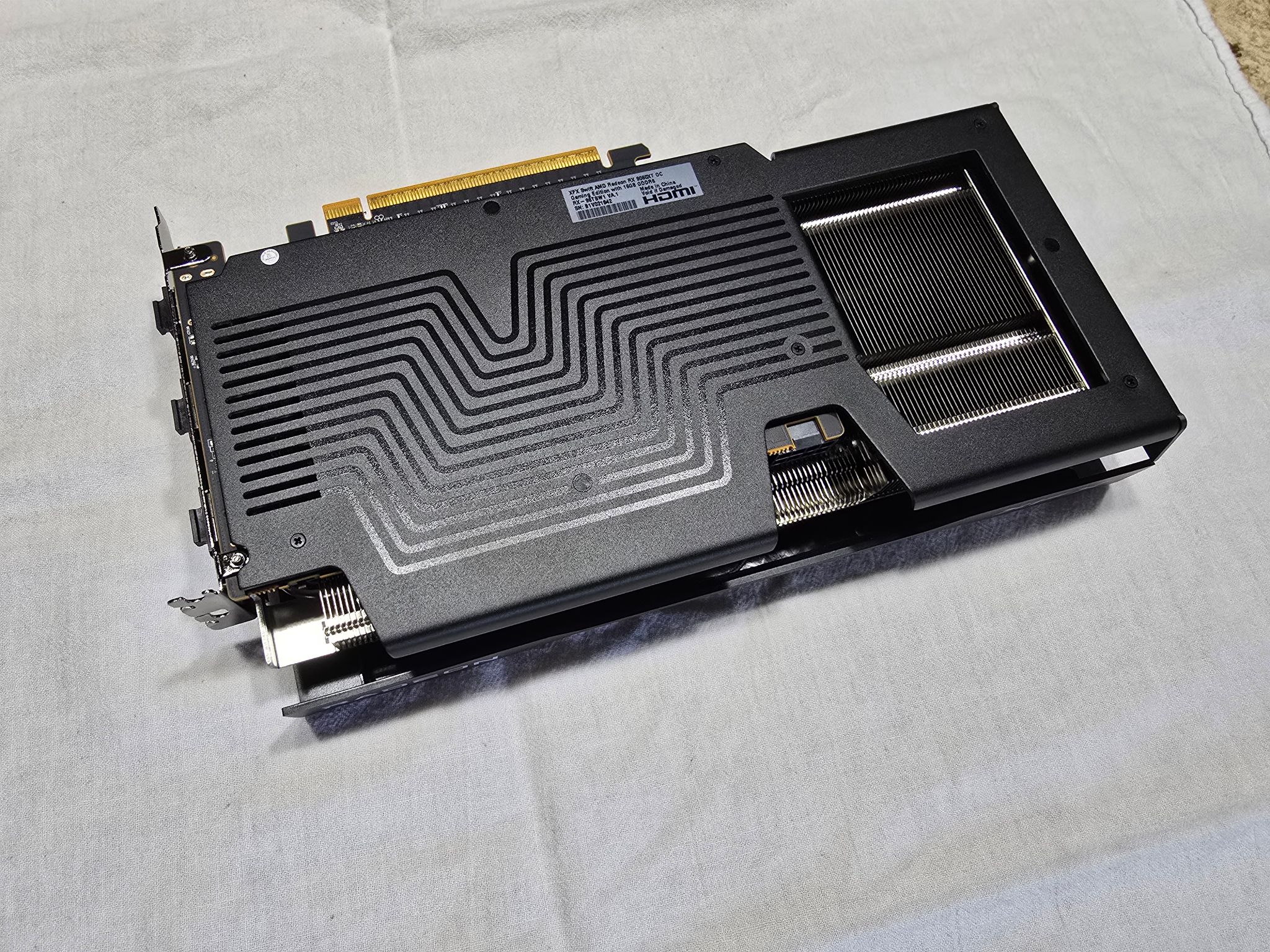XFX Swift AMD Radeon RX 9060 XT OC Gaming Edition with 16GB GDDR6 HDMI 2xDP