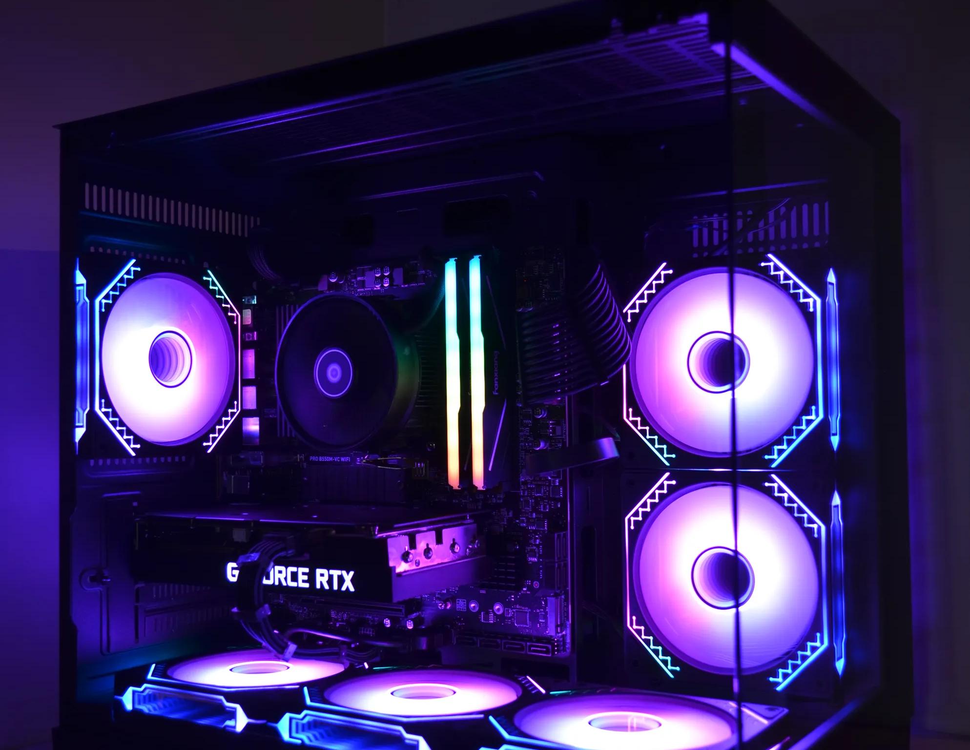 👾Dark knight⚔️ RTX 3060Ti - Ryzen 5 5500 - 1tb NVMe SSd - 16gb 3600Mhz RAM
