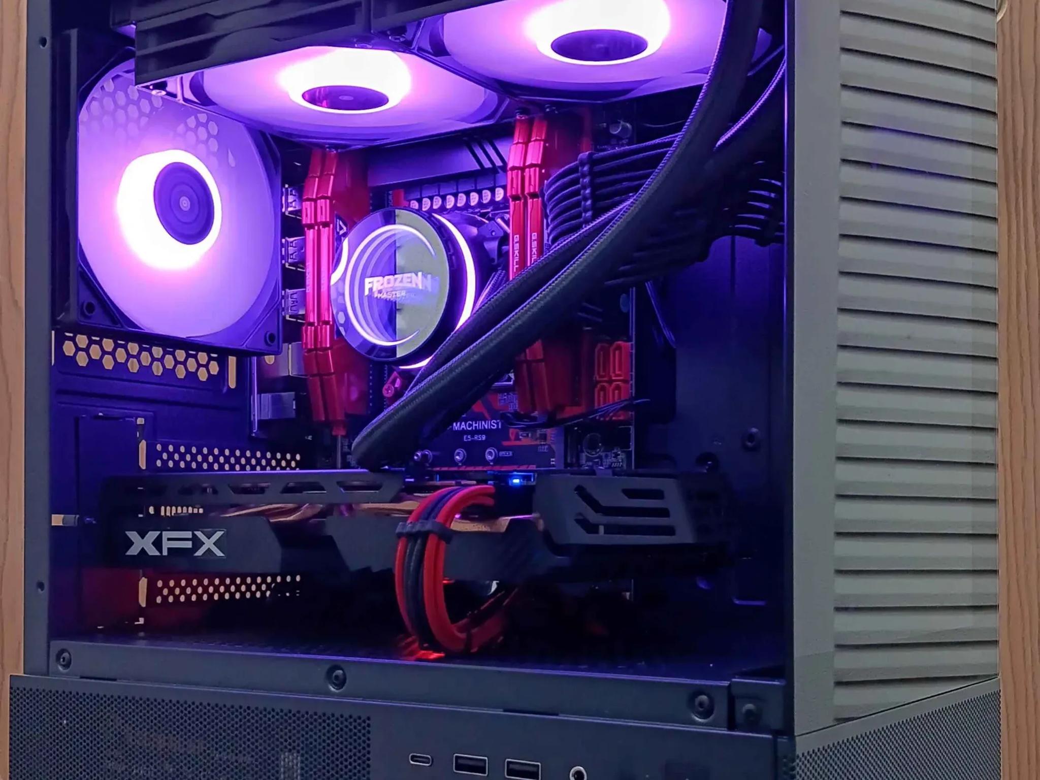 🟣GAMING PC🟣| RX 580 8GB |14-Core INTEL XEON | 16GB DDR4 RAM | 2.25TB Storage| WINDOWS 10