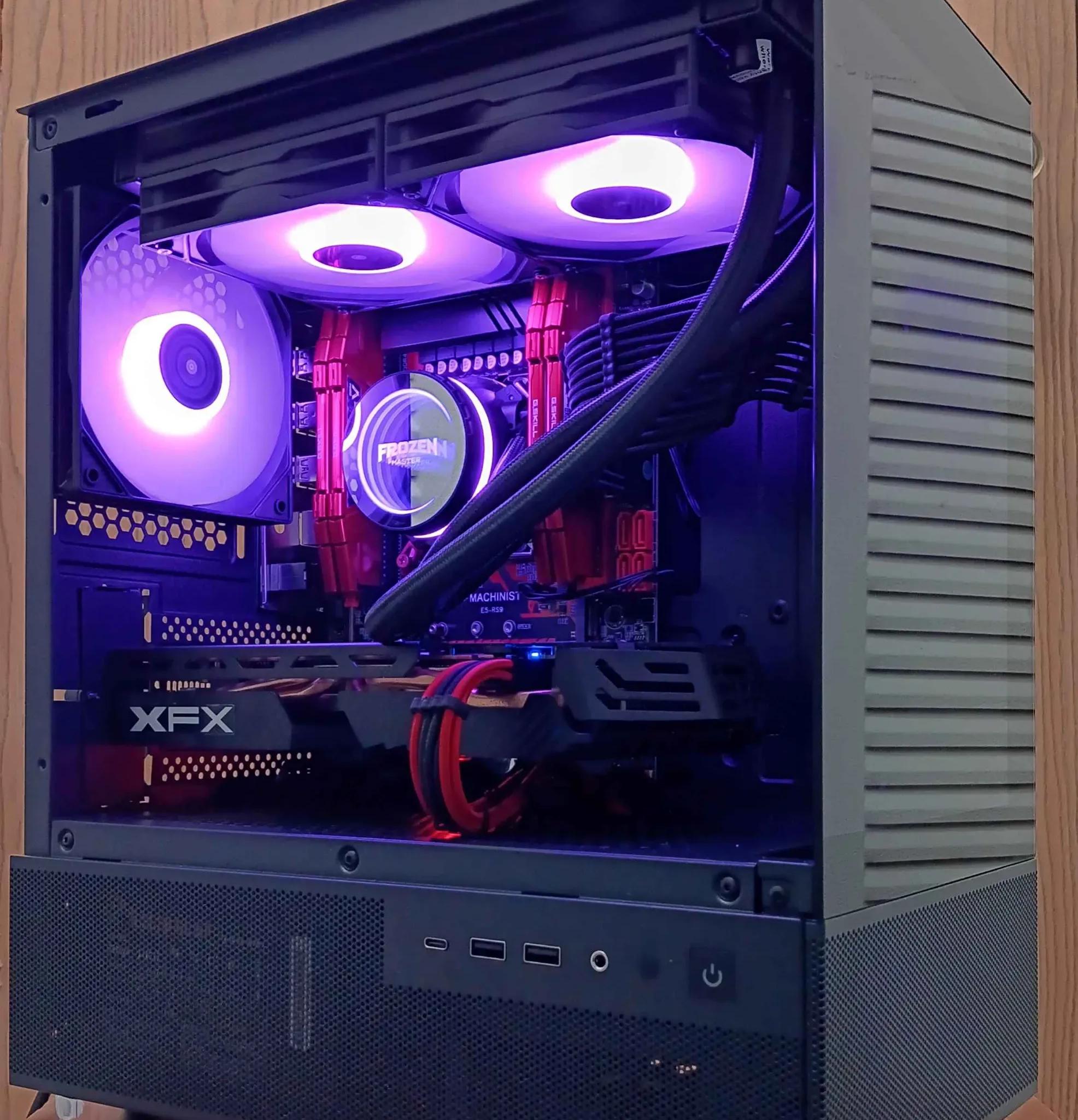 🟣GAMING PC🟣| RX 580 8GB |14-Core INTEL XEON | 16GB DDR4 RAM | 2.25TB Storage| WINDOWS 10